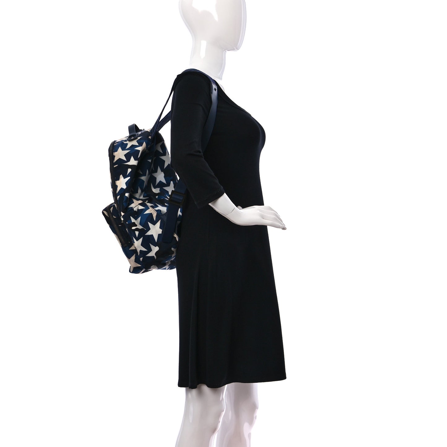 Nylon Camustars Backpack Navy Multicolor