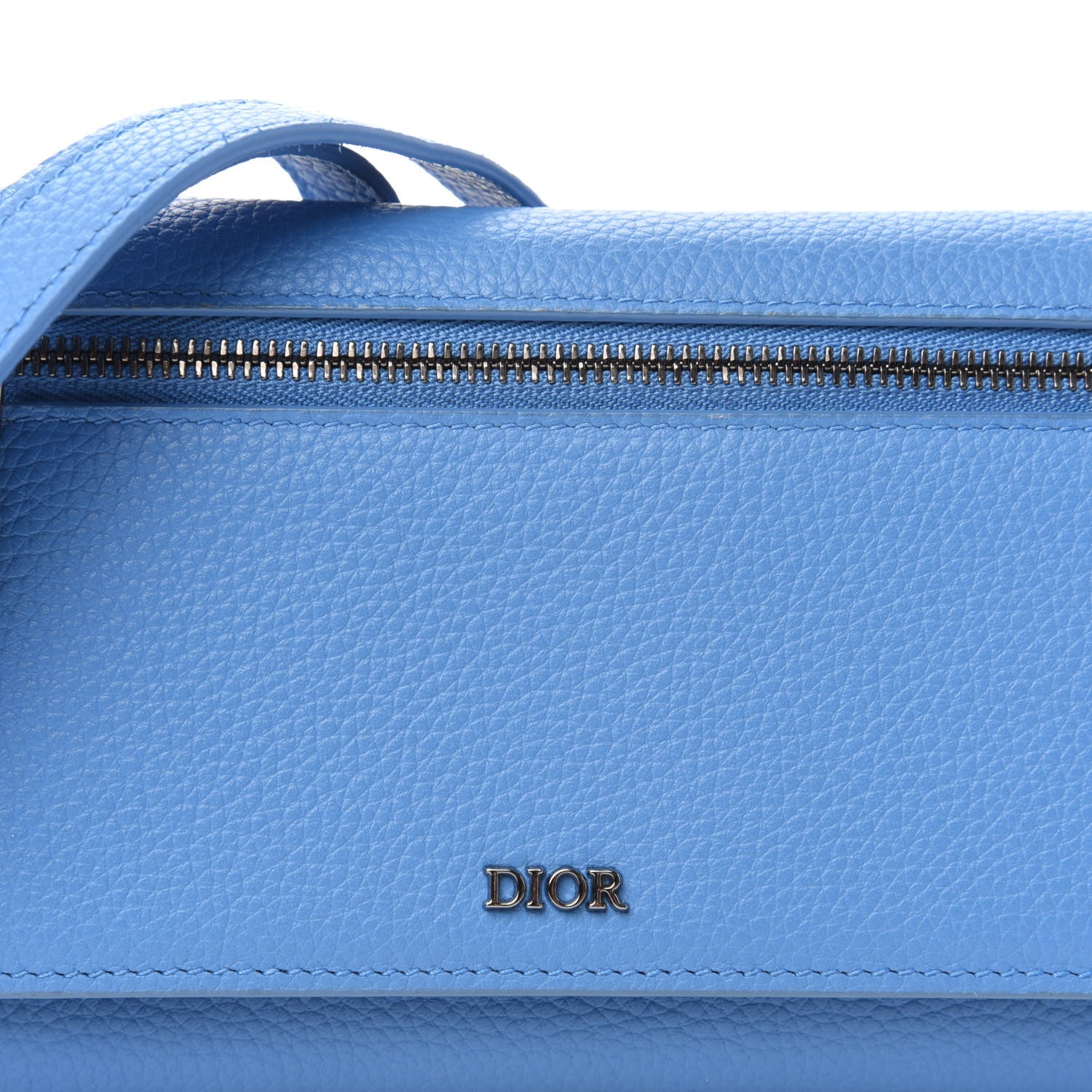 Christian Dior Calfskin Belt Bag Blue 9 of 9