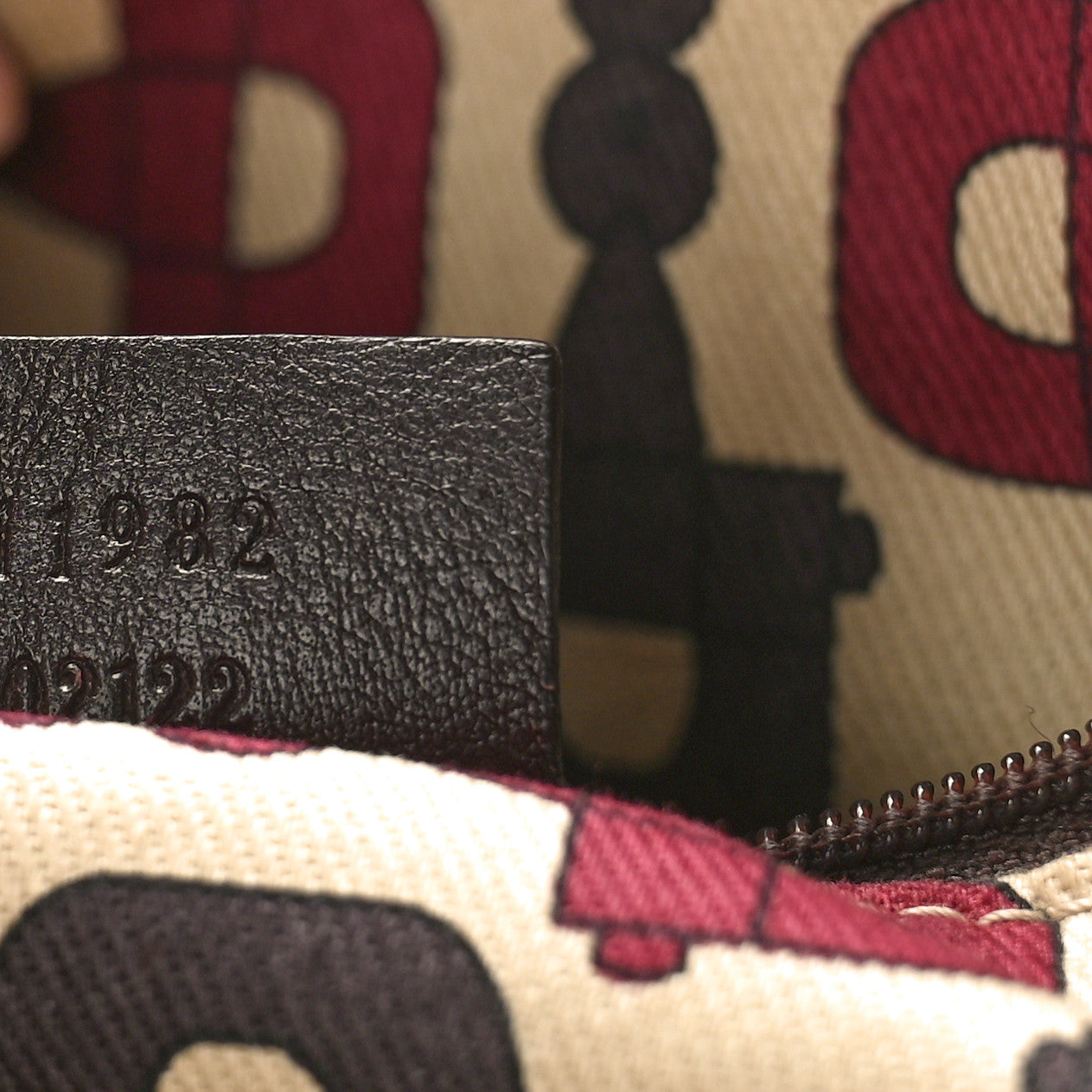 Guccissima Medium D Gold Tote Dark Brown