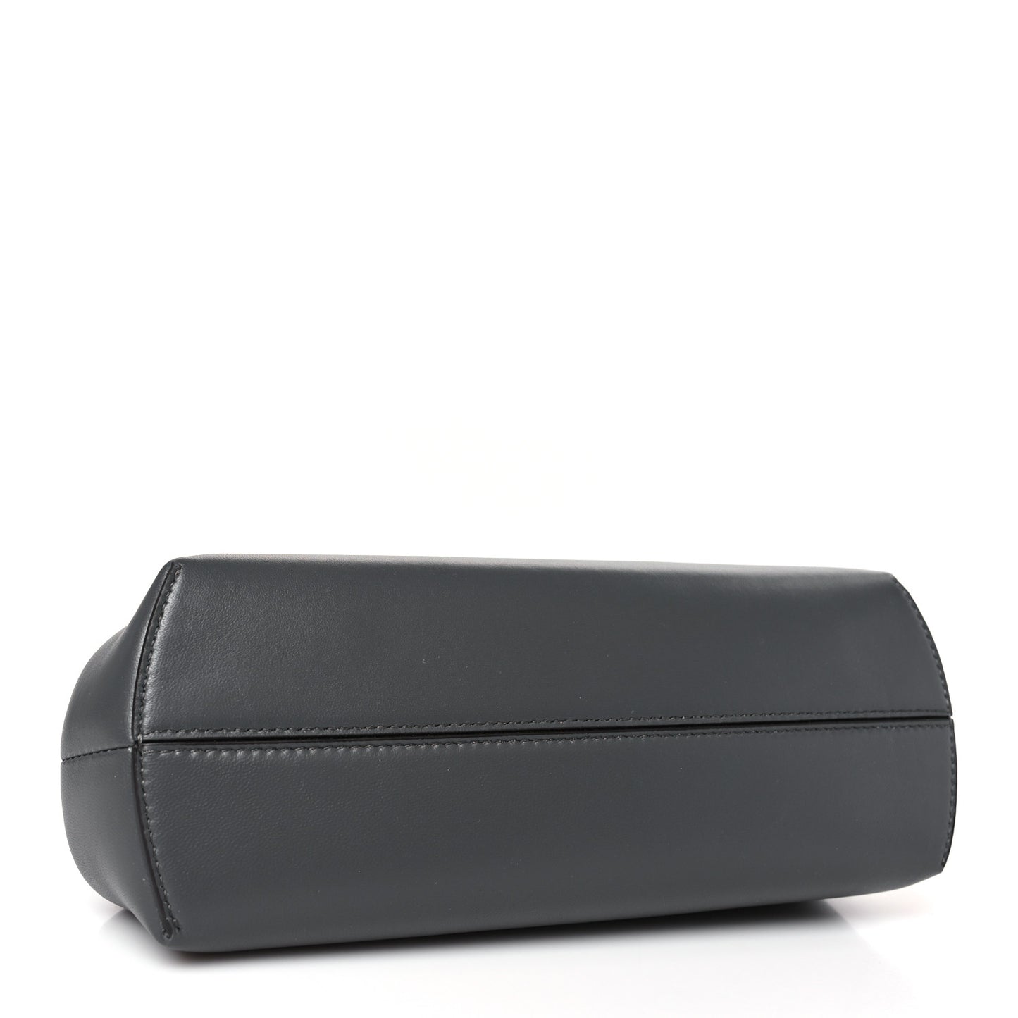 Shiny Nappa Snakeskin Small Fendi First Anthracite Asfalto