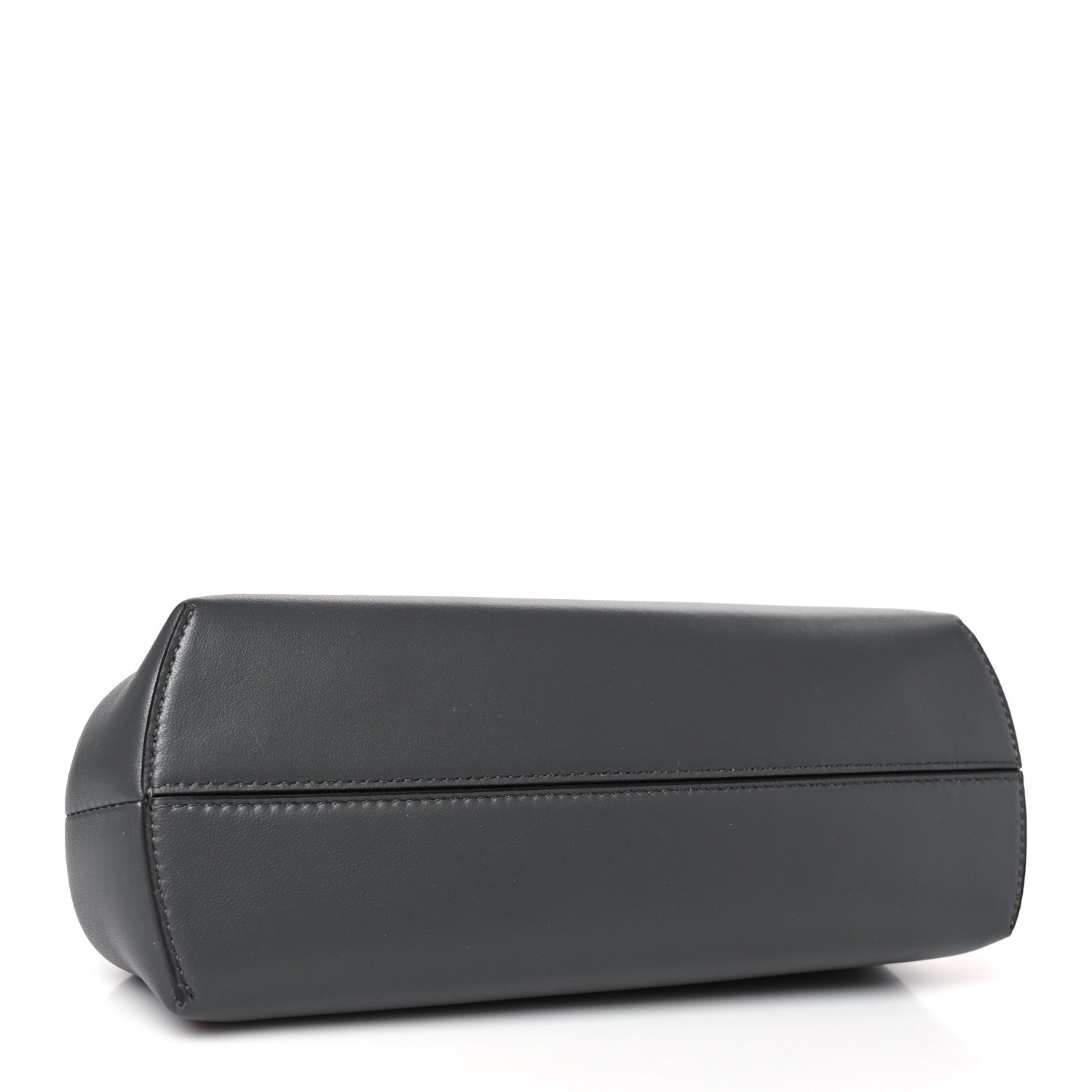 Fendi Shiny Nappa Snakeskin Small Fendi First Anthracite Asfalto 4 of 9