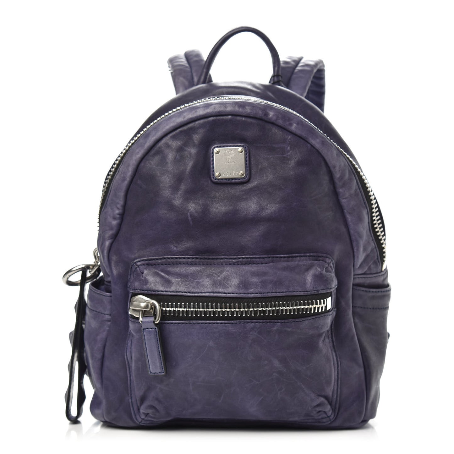 Lambskin Small Tumbler Backpack Navy