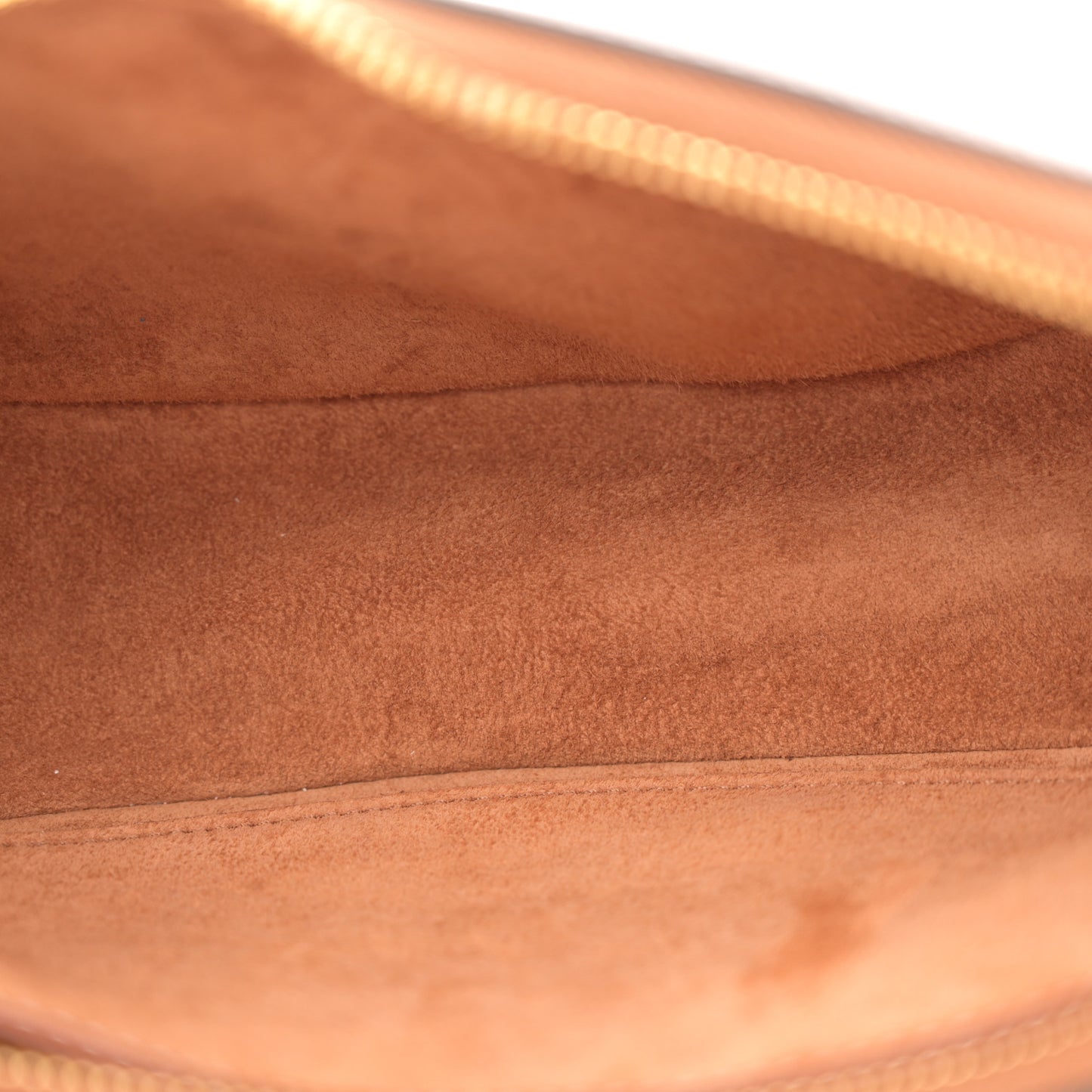 Smooth Calfskin Medium Strap Ava Shoulder Bag Tan
