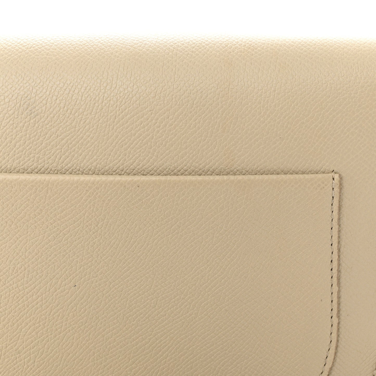 Grained Calfskin Small Trotteur Linen