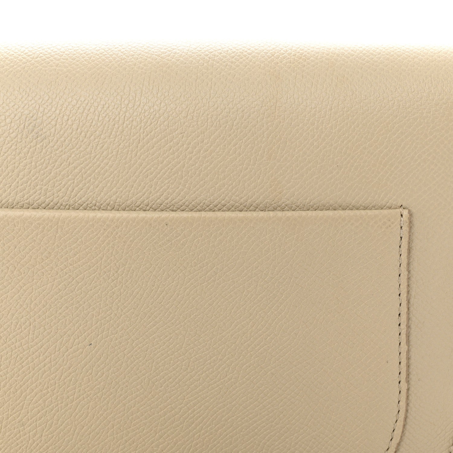 Celine Grained Calfskin Small Trotteur Linen 11 of 15