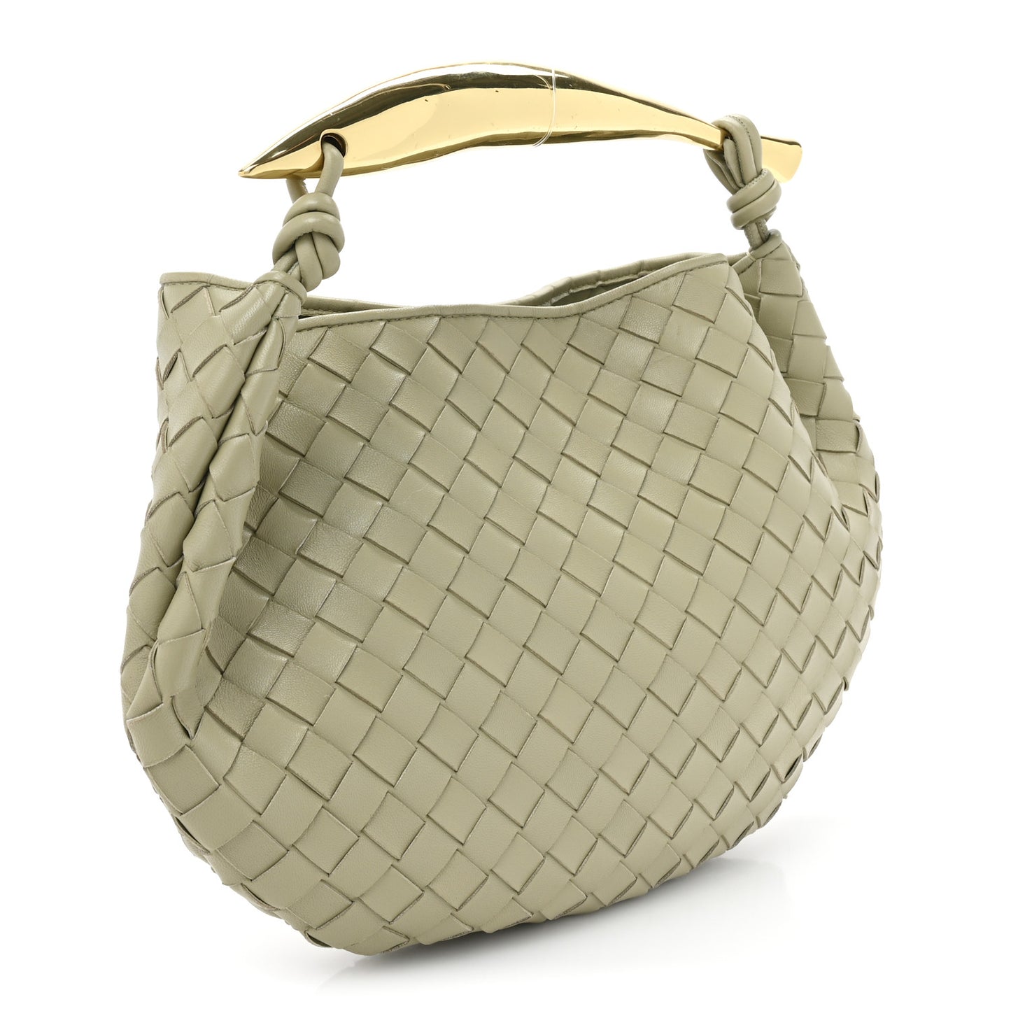 Nappa Intrecciato Sardine Bag Travertine