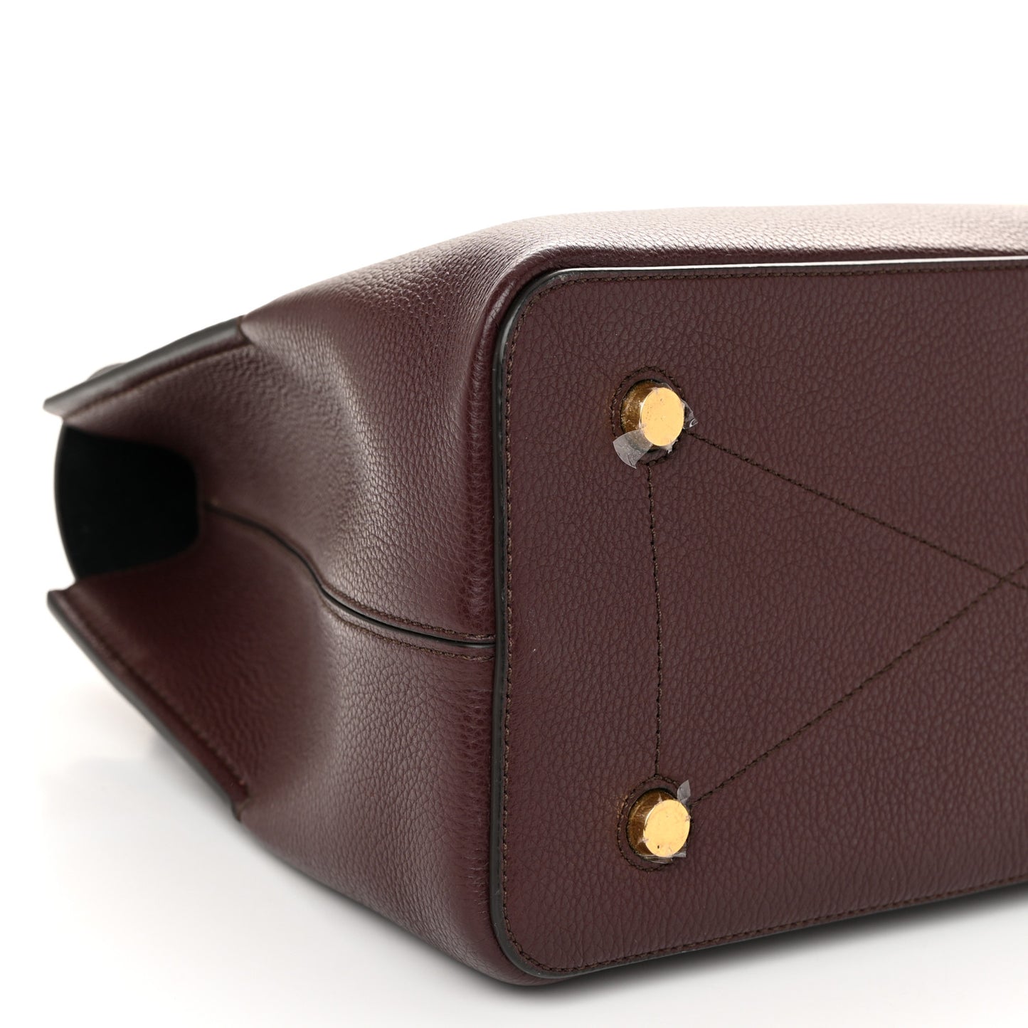 Small Classic Grain Calfskin Seaton Oxblood