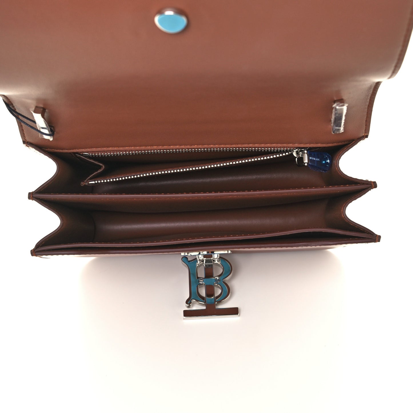 Calfskin Small TB Bag Malt Brown