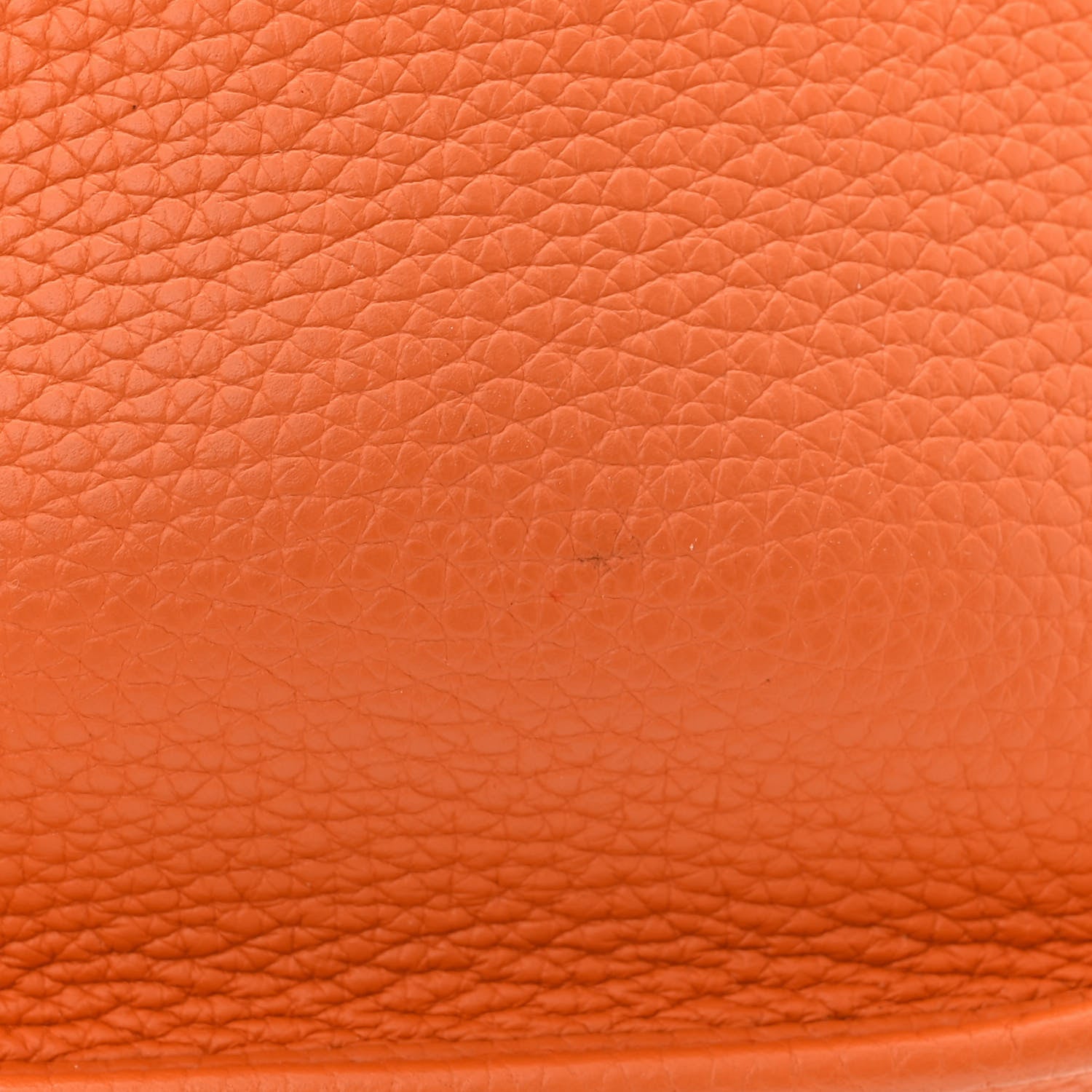 Hermes Taurillon Clemence Amazone Evelyne TPM Orange Peony 11 of 11