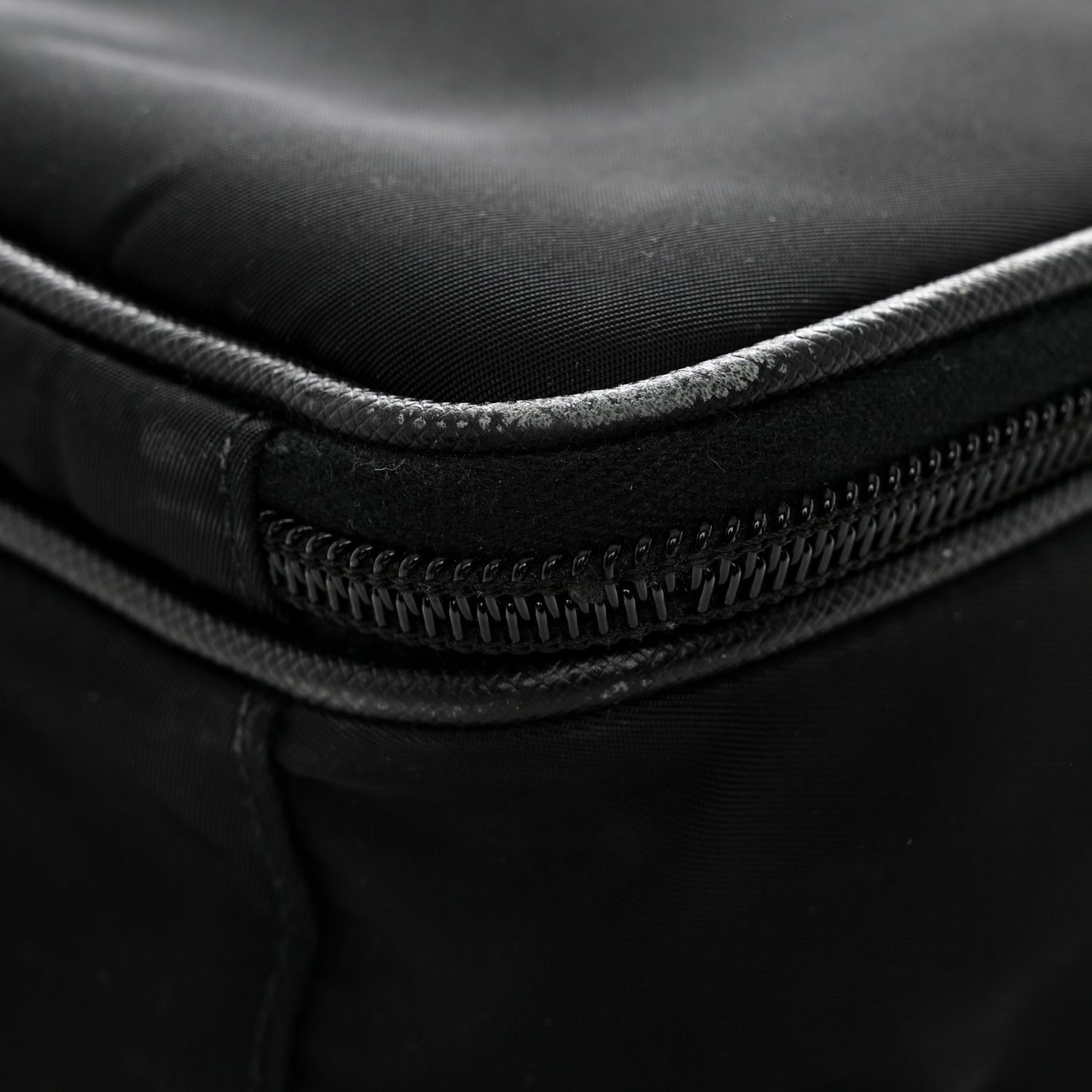 Tessuto Nylon Saffiano Briefcase Black