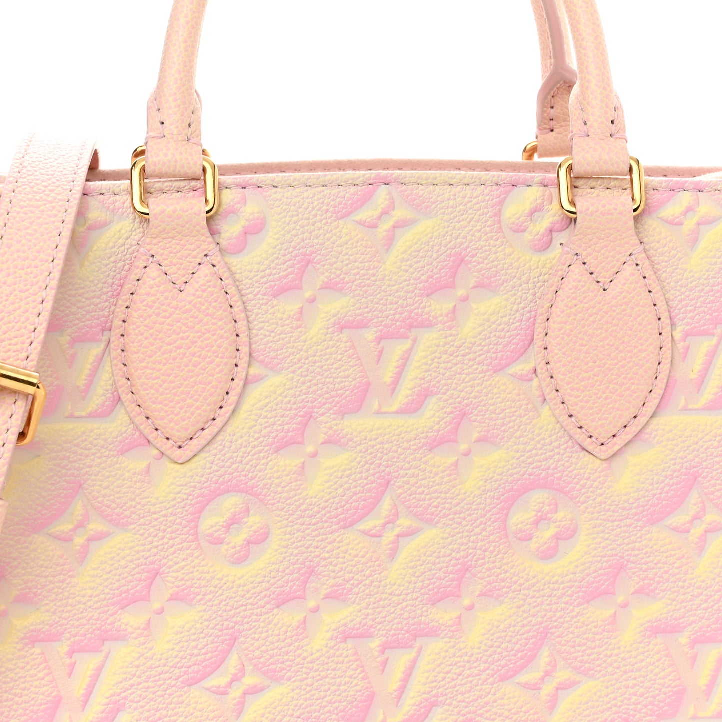 Empreinte Monogram Summer Stardust Onthego PM Pink
