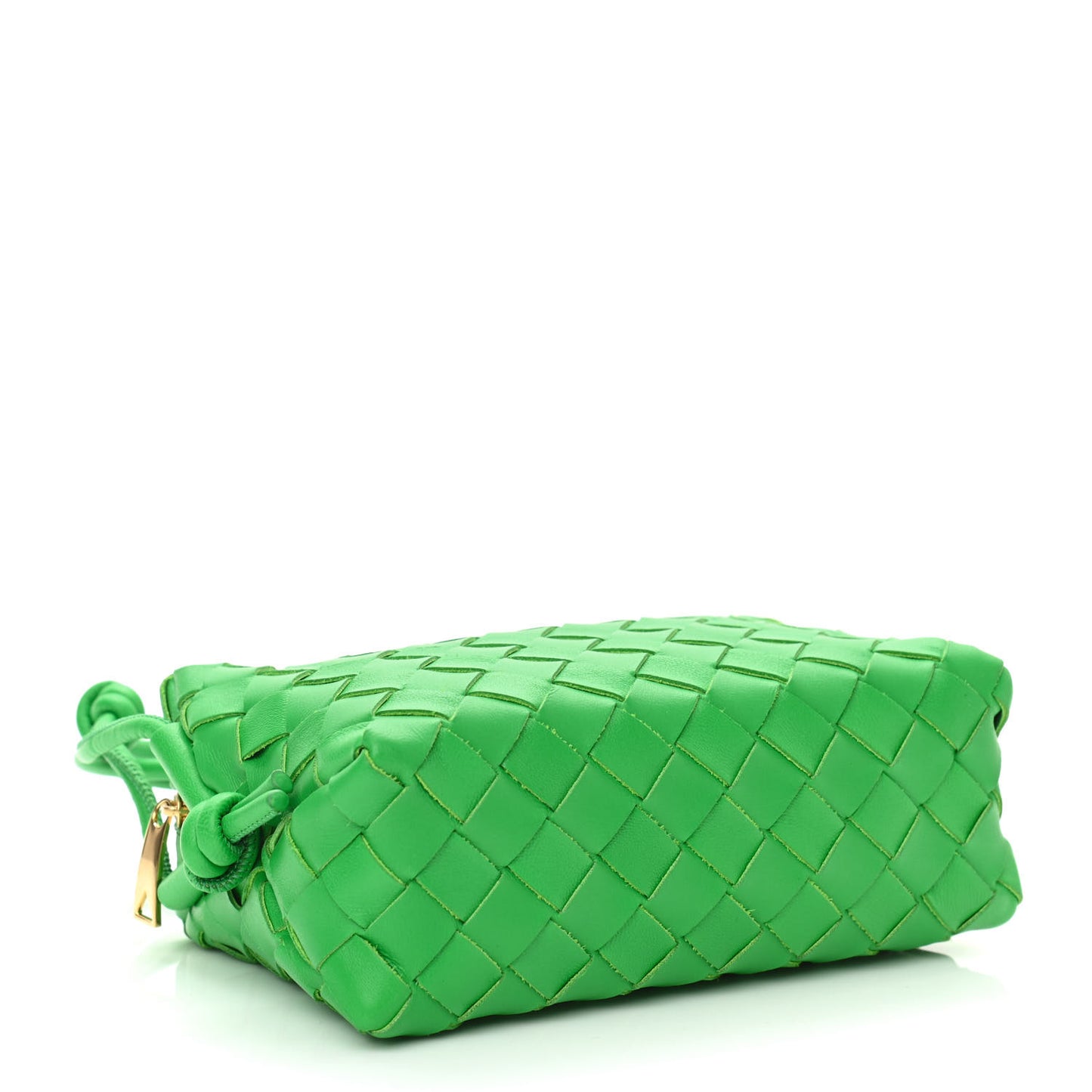 Nappa Intrecciato Mini Loop Camera Bag Parakeet