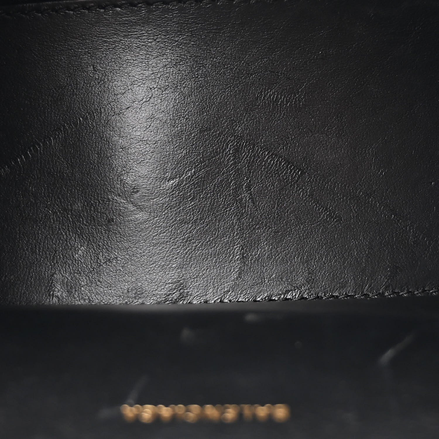 Balenciaga Shiny Box Calfskin Hourglass Top Handle Bag XS Black 5 of 15