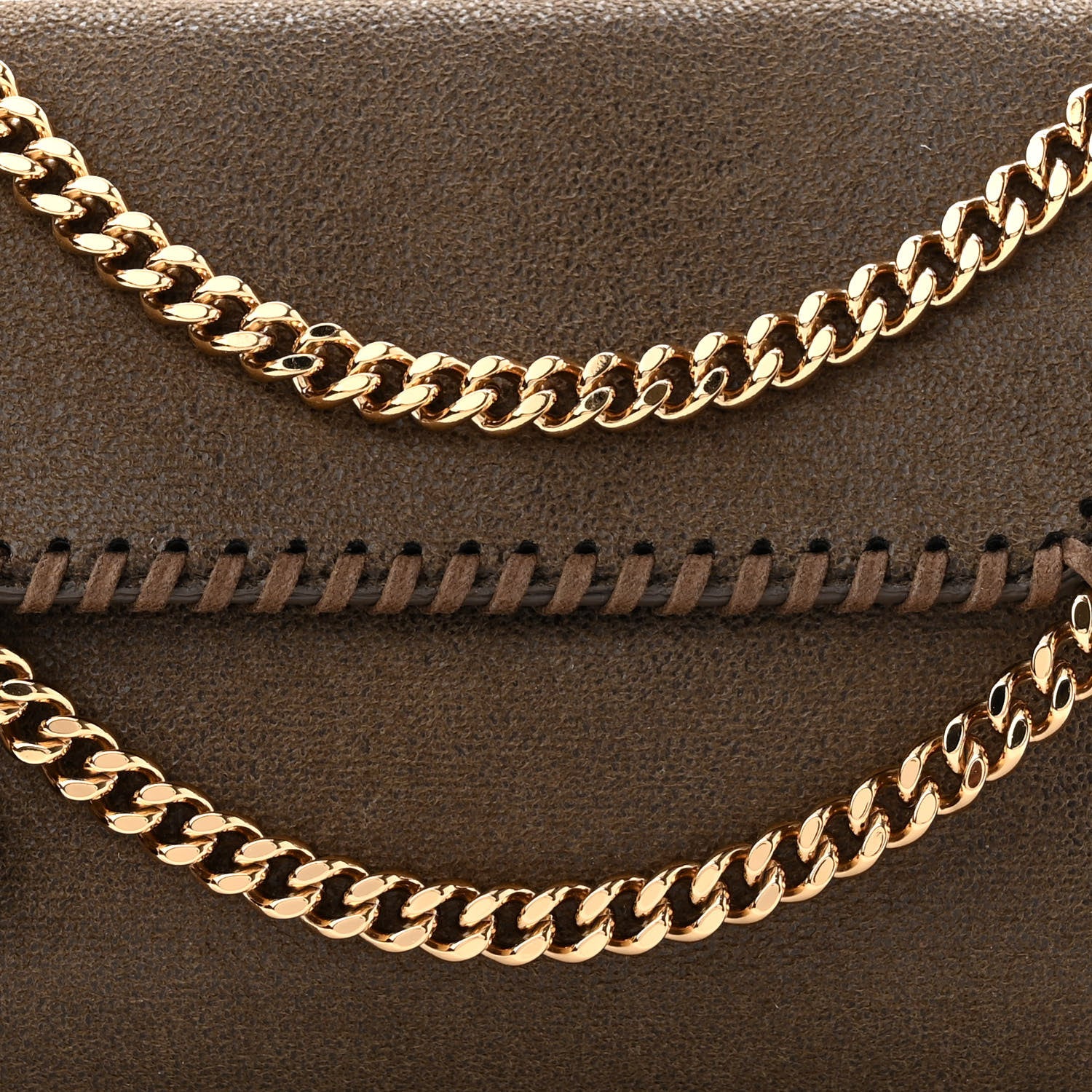 Stella McCartney Shaggy Deer Falabella Mini Crossbody Bag Brown 7 of 10