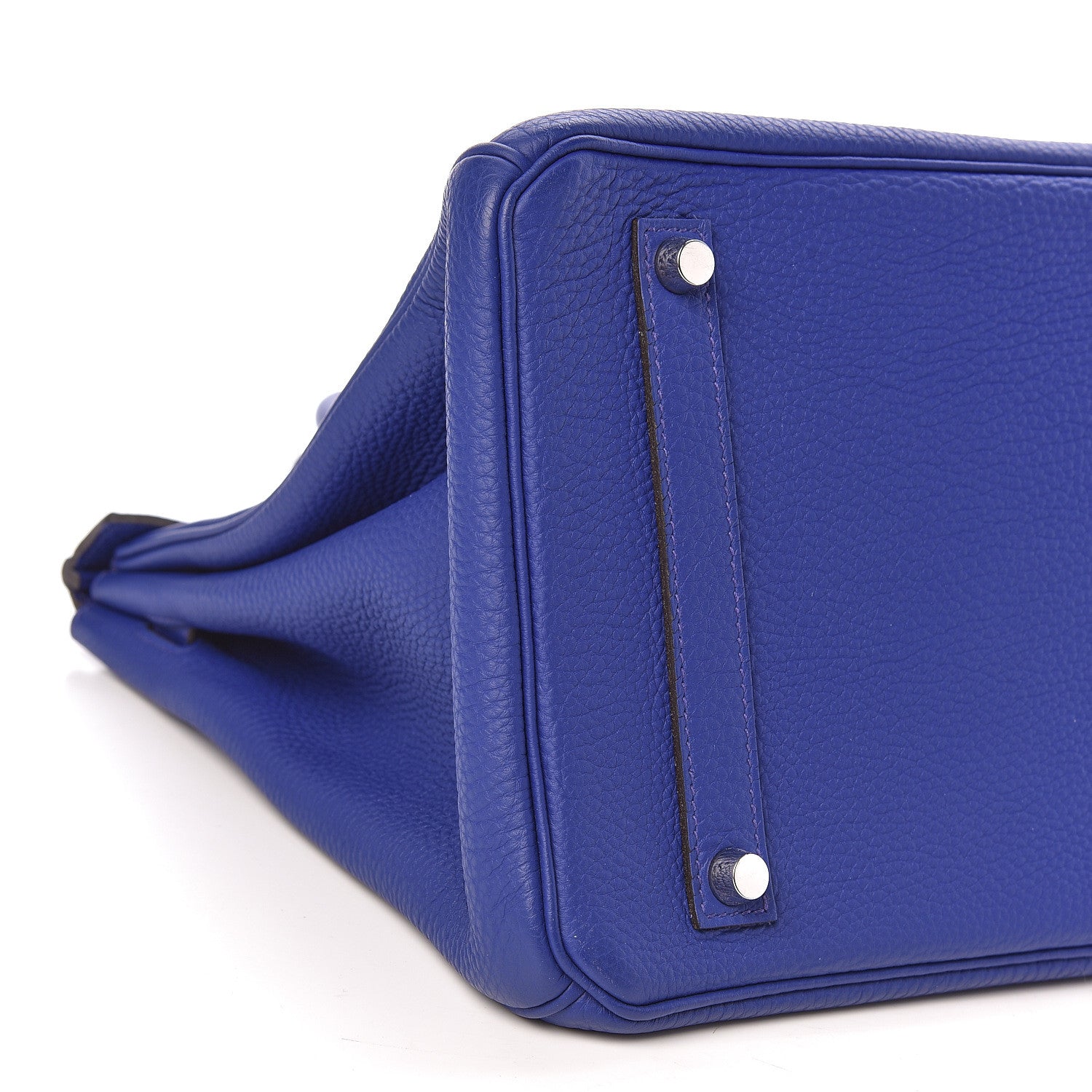 Hermes Togo Birkin 35 Bleu Electrique 7 of 35