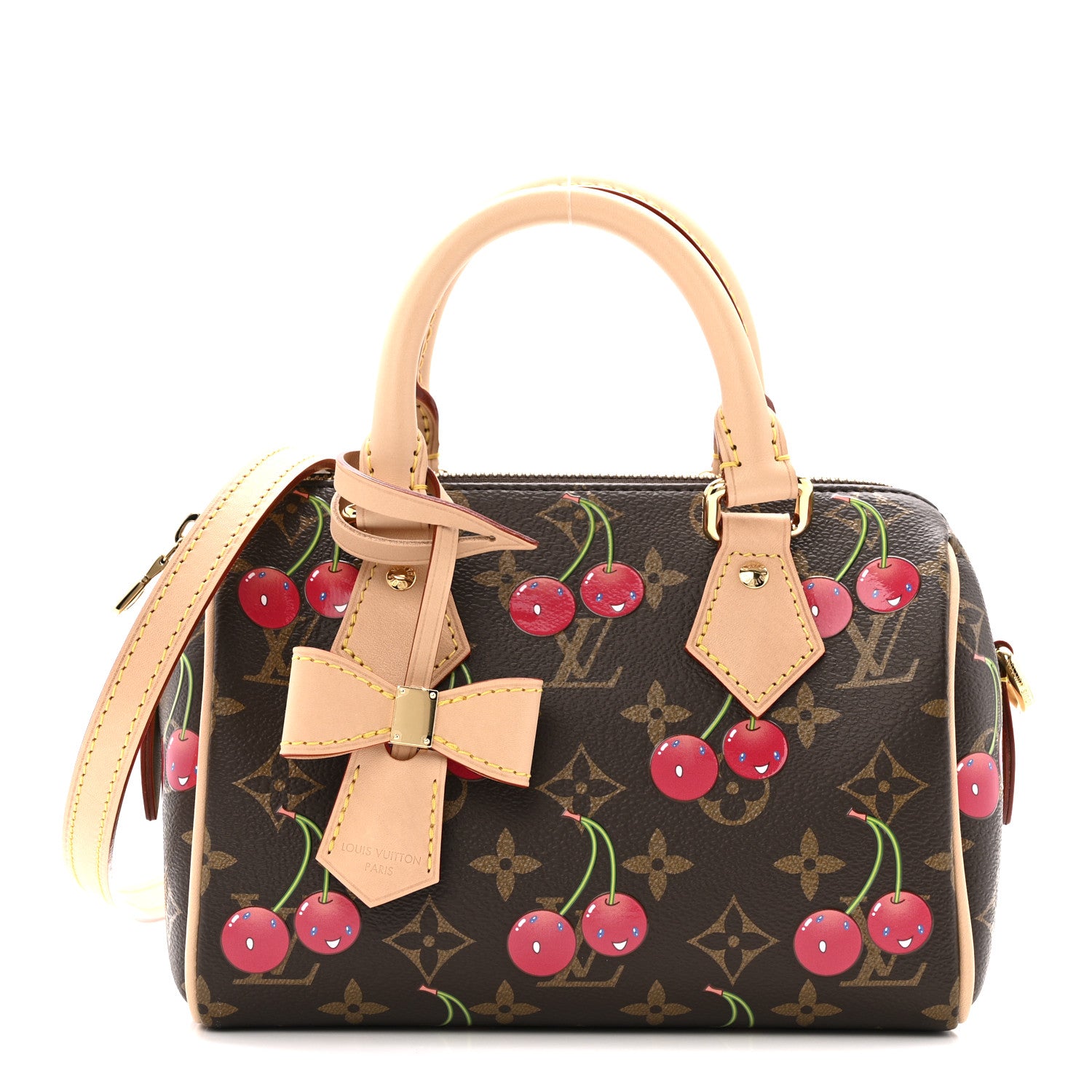 Louis Vuitton LV X TM Monogram Cerises Speedy Bandouliere 20