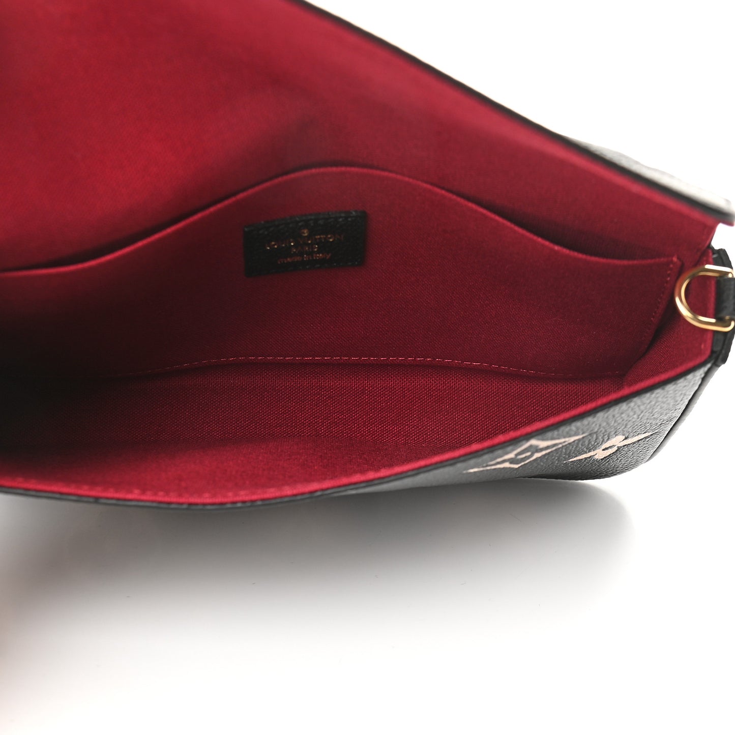 Empreinte Monogram Giant Felicie Pochette Black Beige