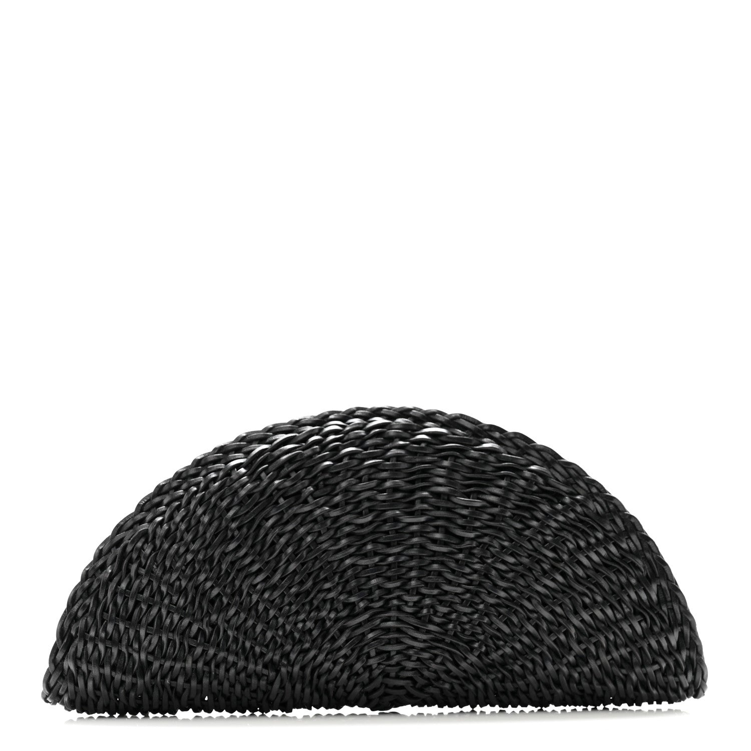 The Row Handwoven Calfskin Sunset Clutch Black 1 of 6