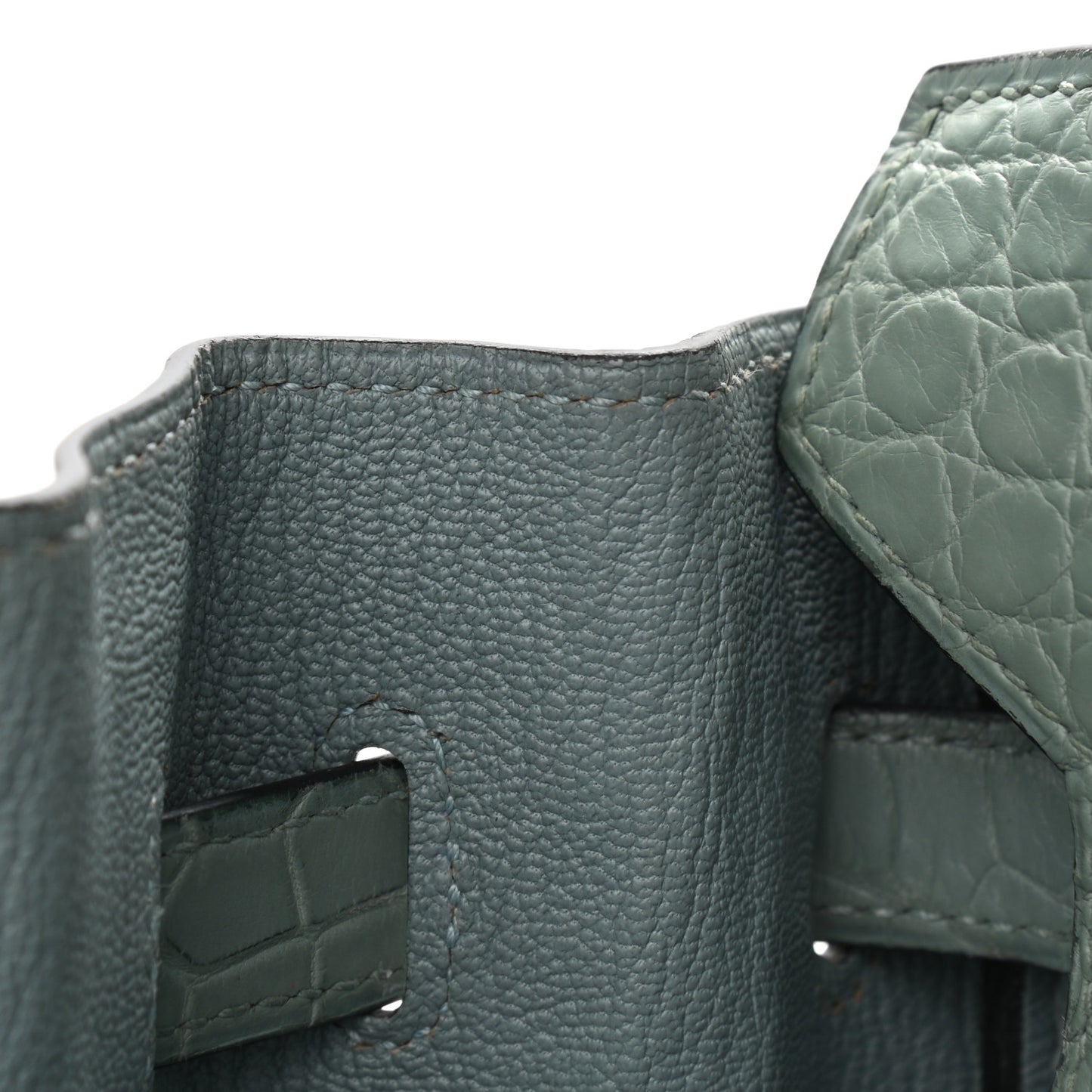 Matte Alligator Birkin 35 Ciel