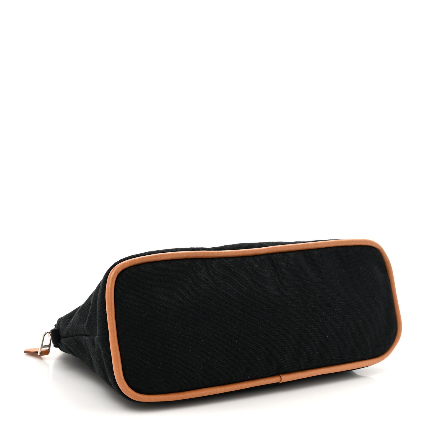 Cotton Canvas Bolide Travel Cosmetic Pouch MM Black