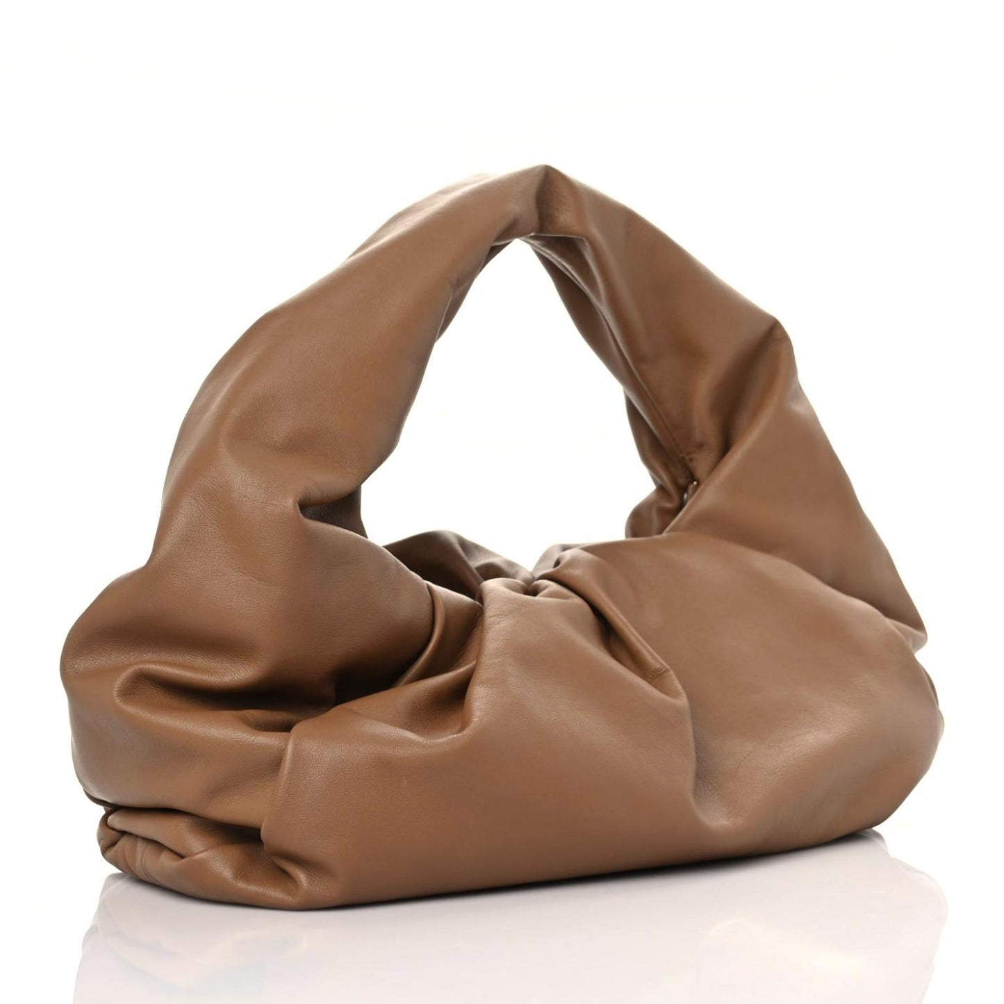 Smooth Butter Calfskin Small The Shoulder Pouch Cammello