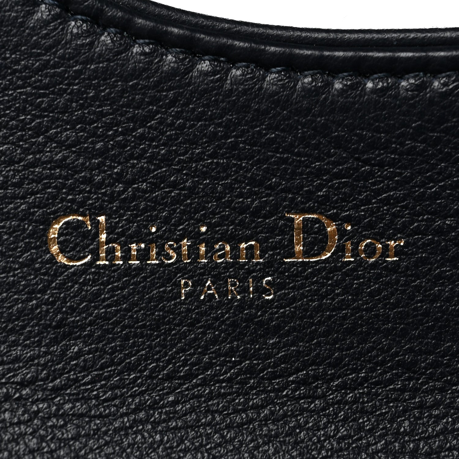 Christian Dior Oblique Saddle Card Holder Blue 6 of 9