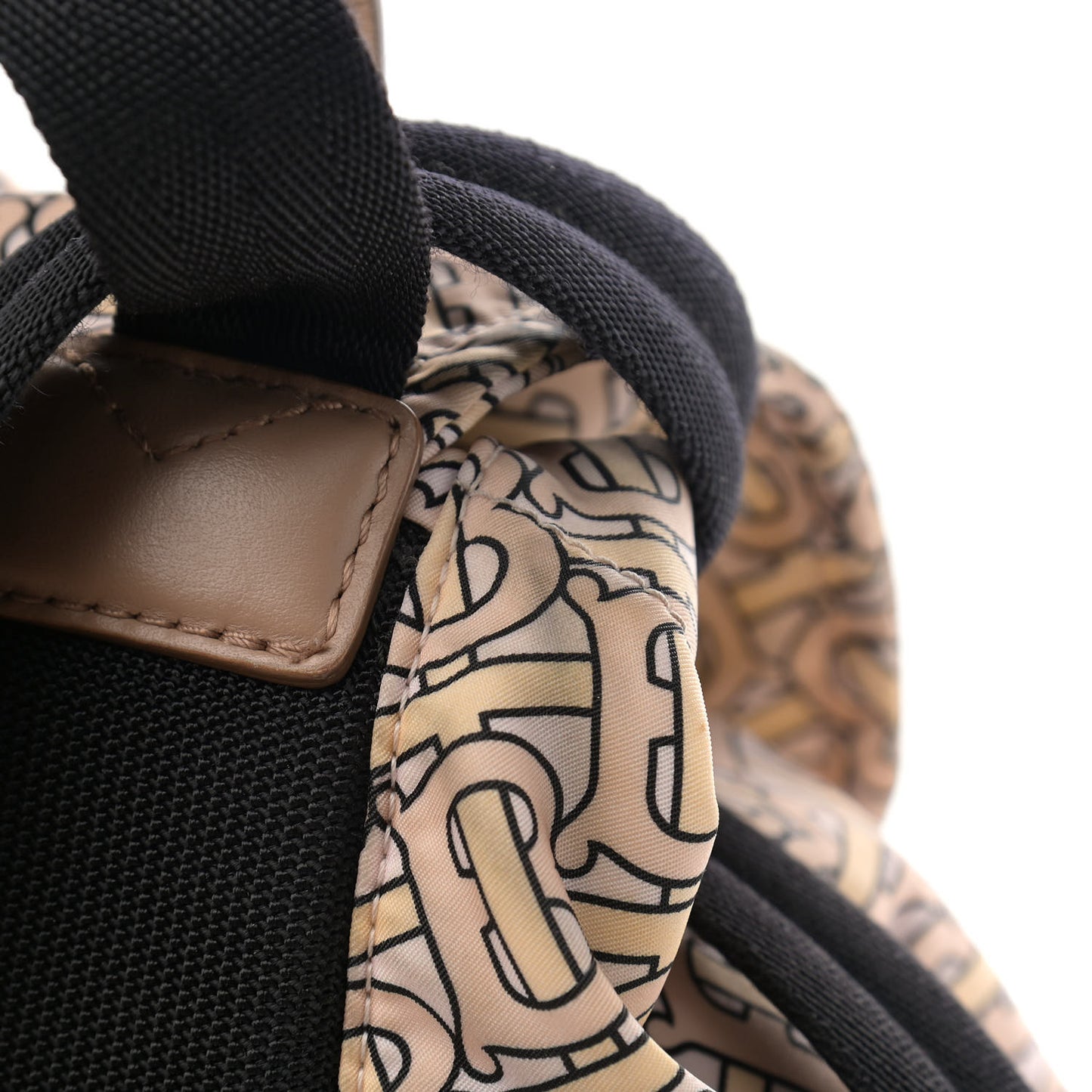Nylon Monogram Medium Rucksack Backpack Blush
