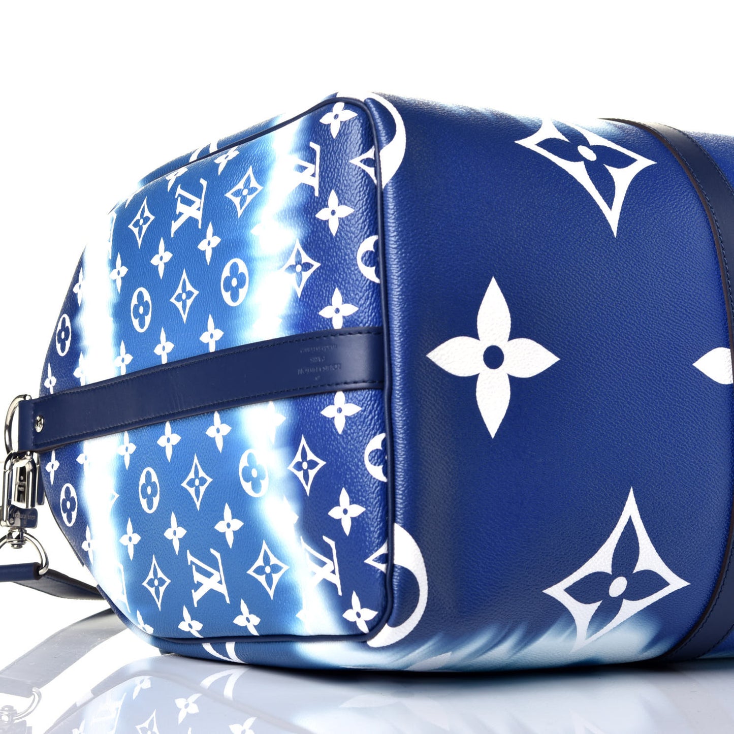 Monogram Escale Keepall Bandouliere 50 Blue