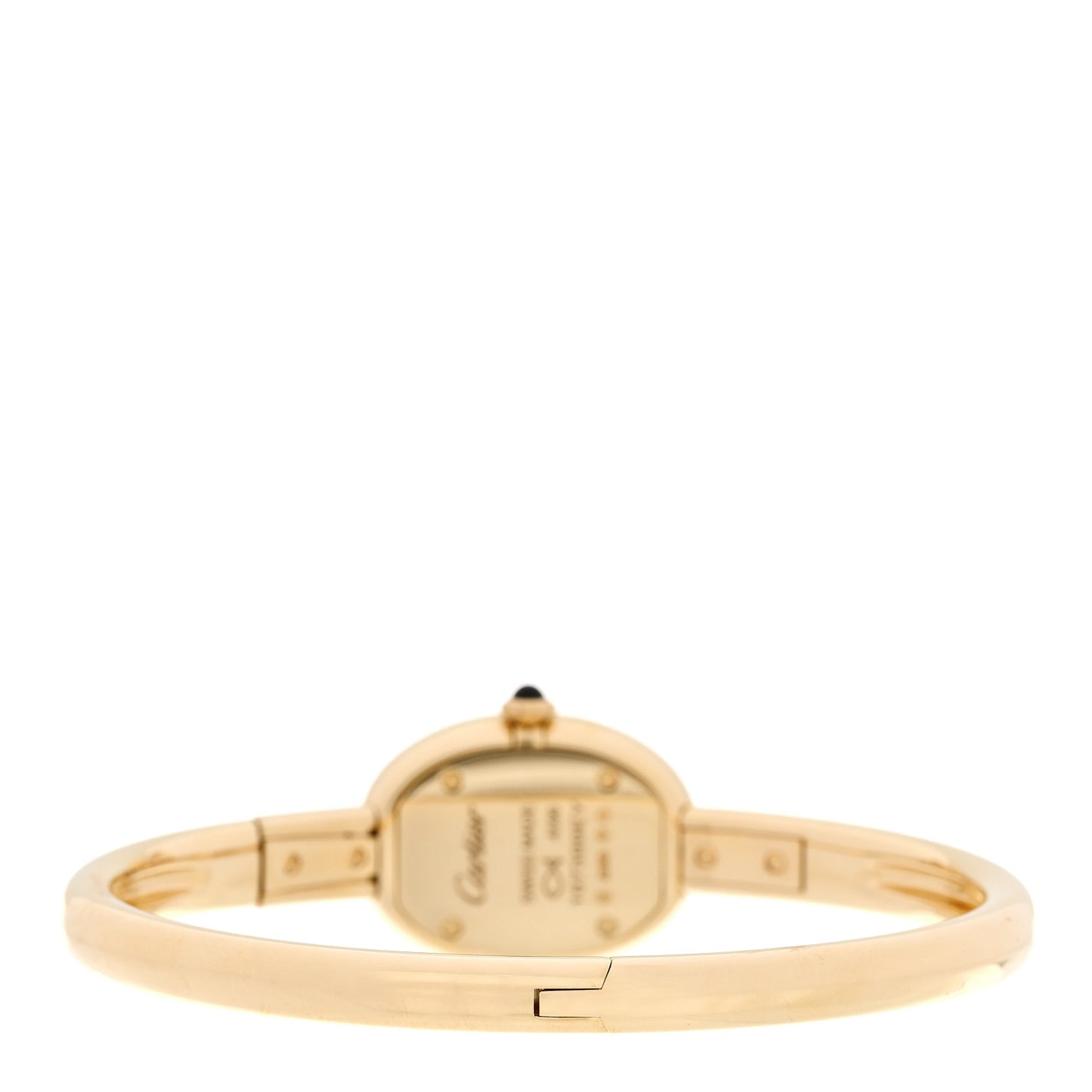 18K Yellow Gold 19mm Baignoire Quartz Watch