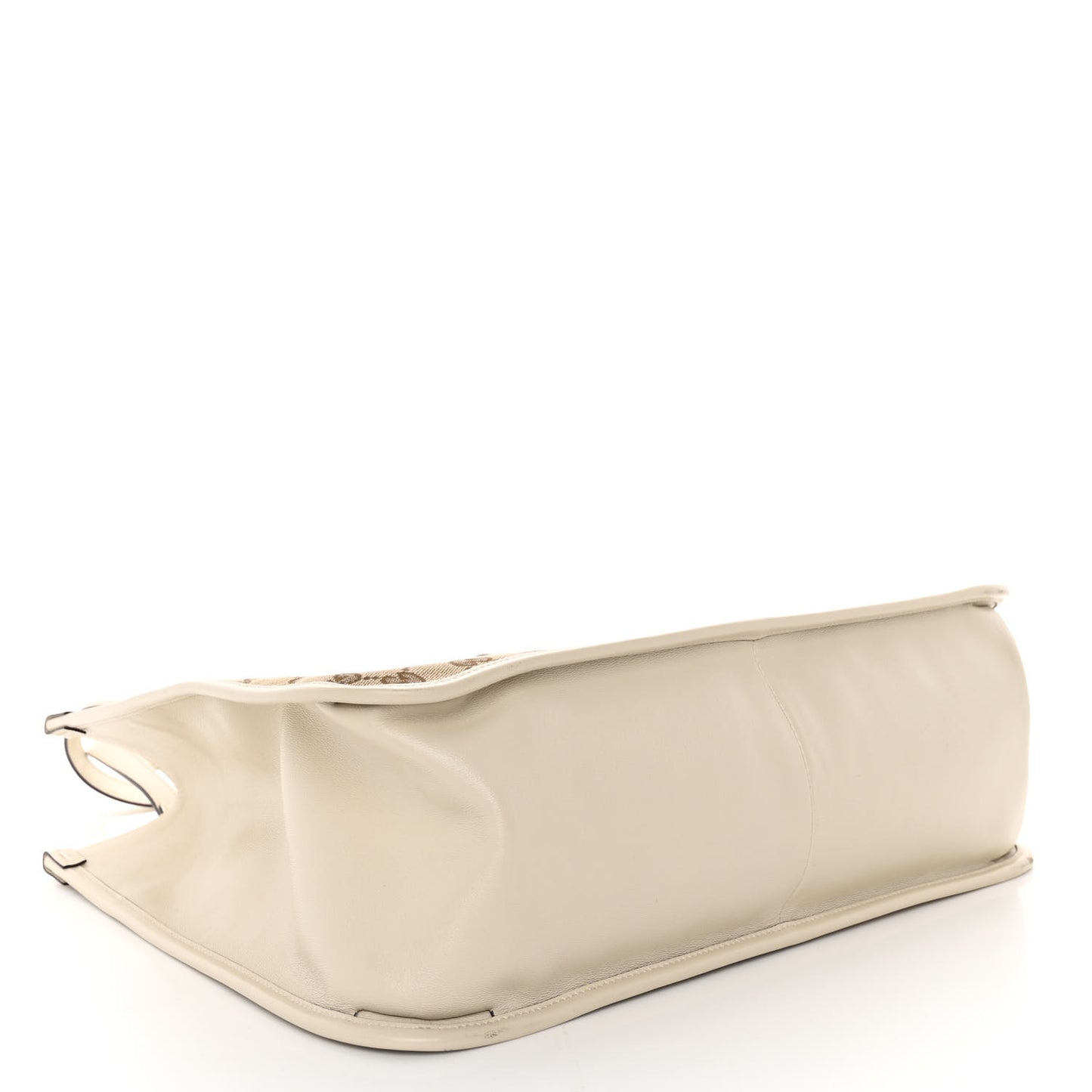 Monogram New Sakai Calfskin Lux Horsebit 1955 Tote Beige Ebony Mystic White