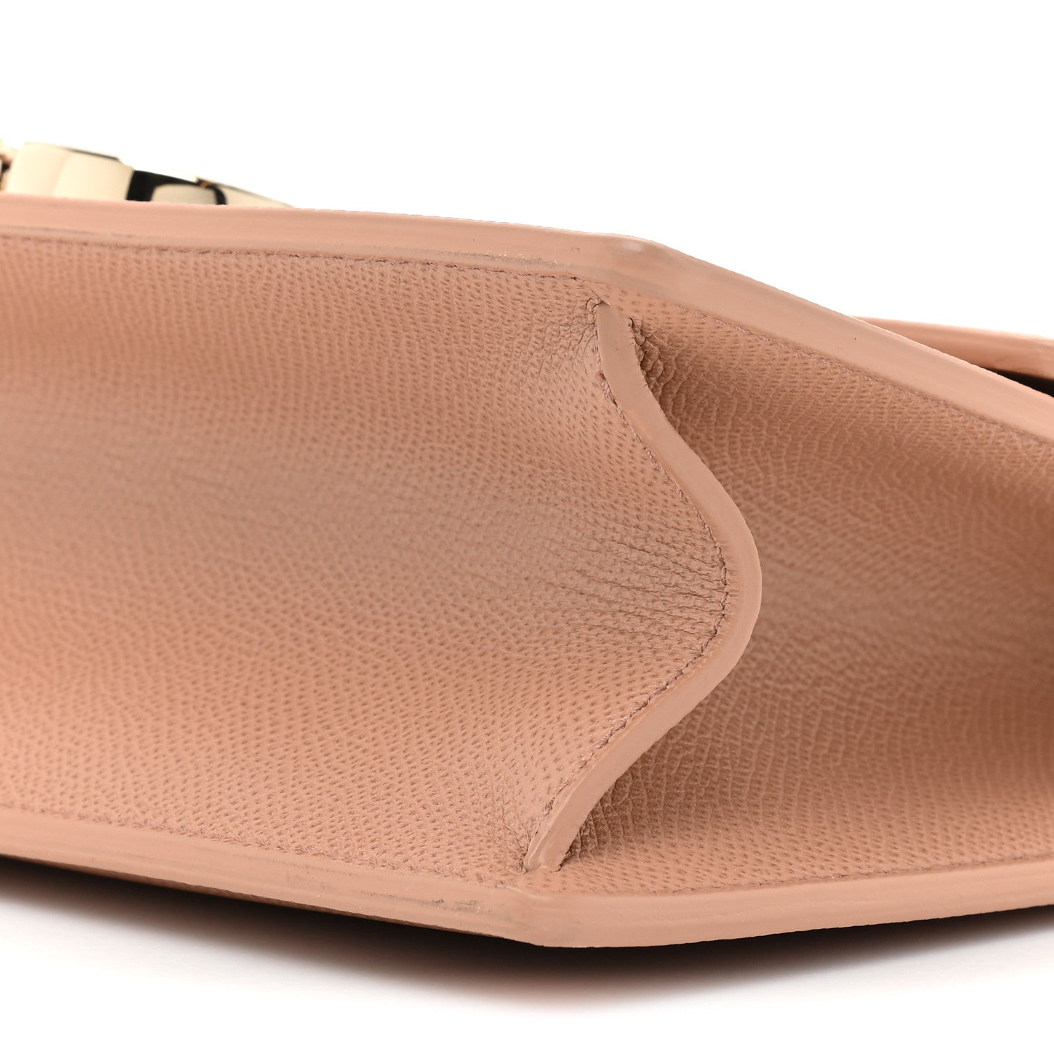 Christian Dior Grained Calfskin 30 Montaigne East West Chain Flap Bag Blush 8 of 13