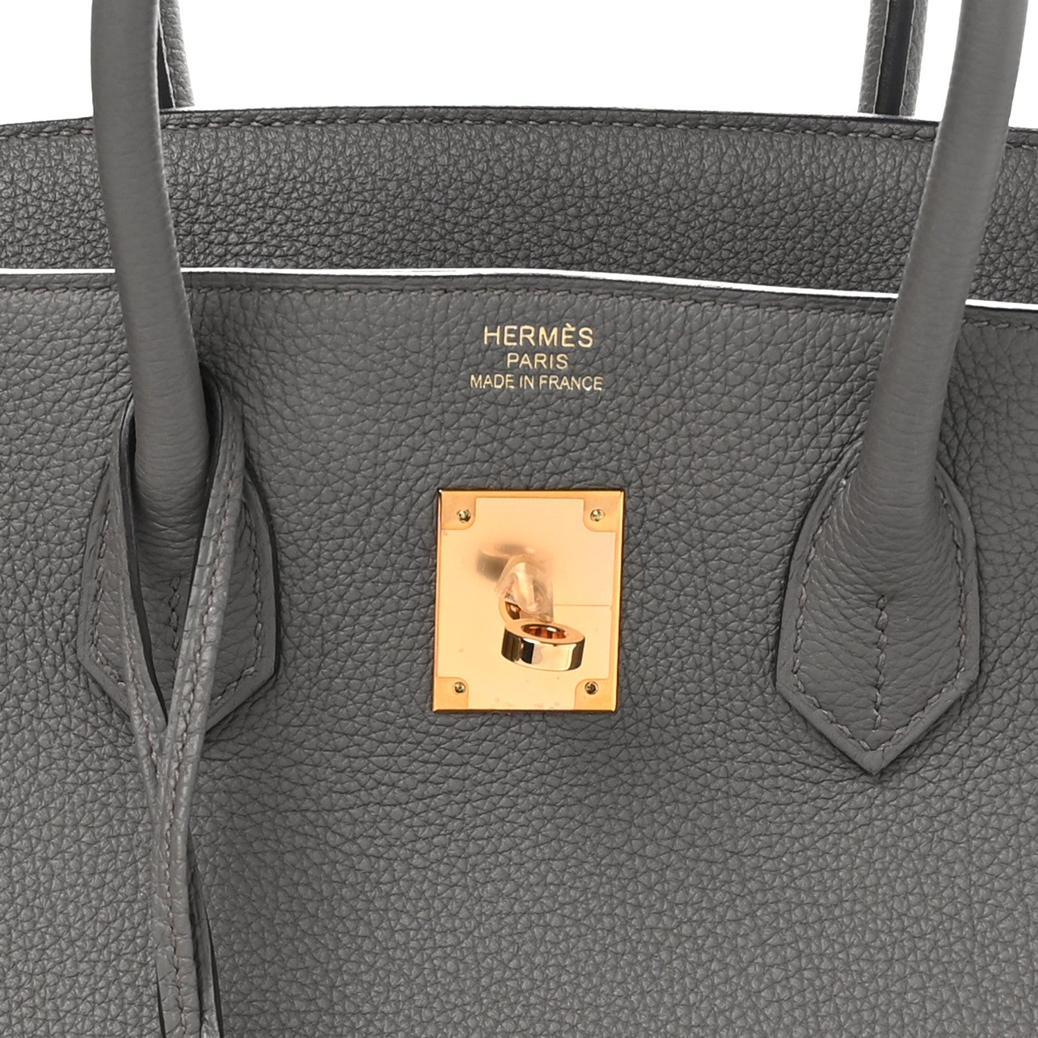 Hermes Togo Birkin 35 Etain 7 of 13