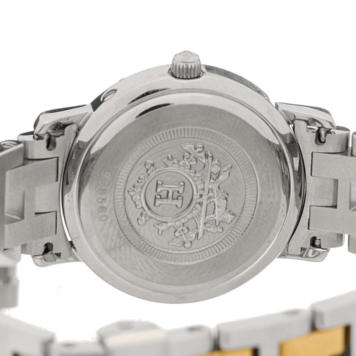 Stainless Steel 24mm Clipper Quartz Watch Gold