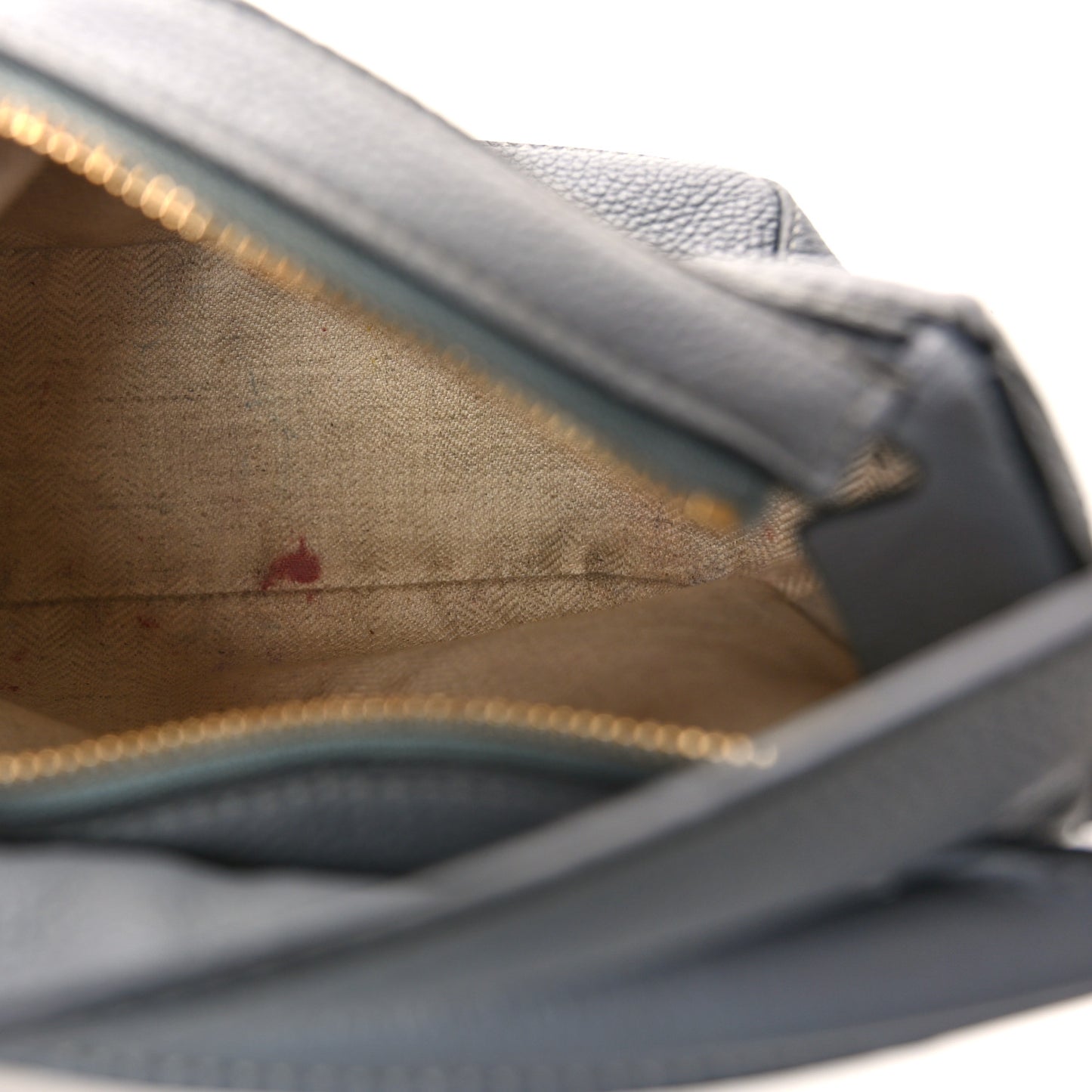Soft Grained Calfskin Mini Puzzle Bag Gunmetal