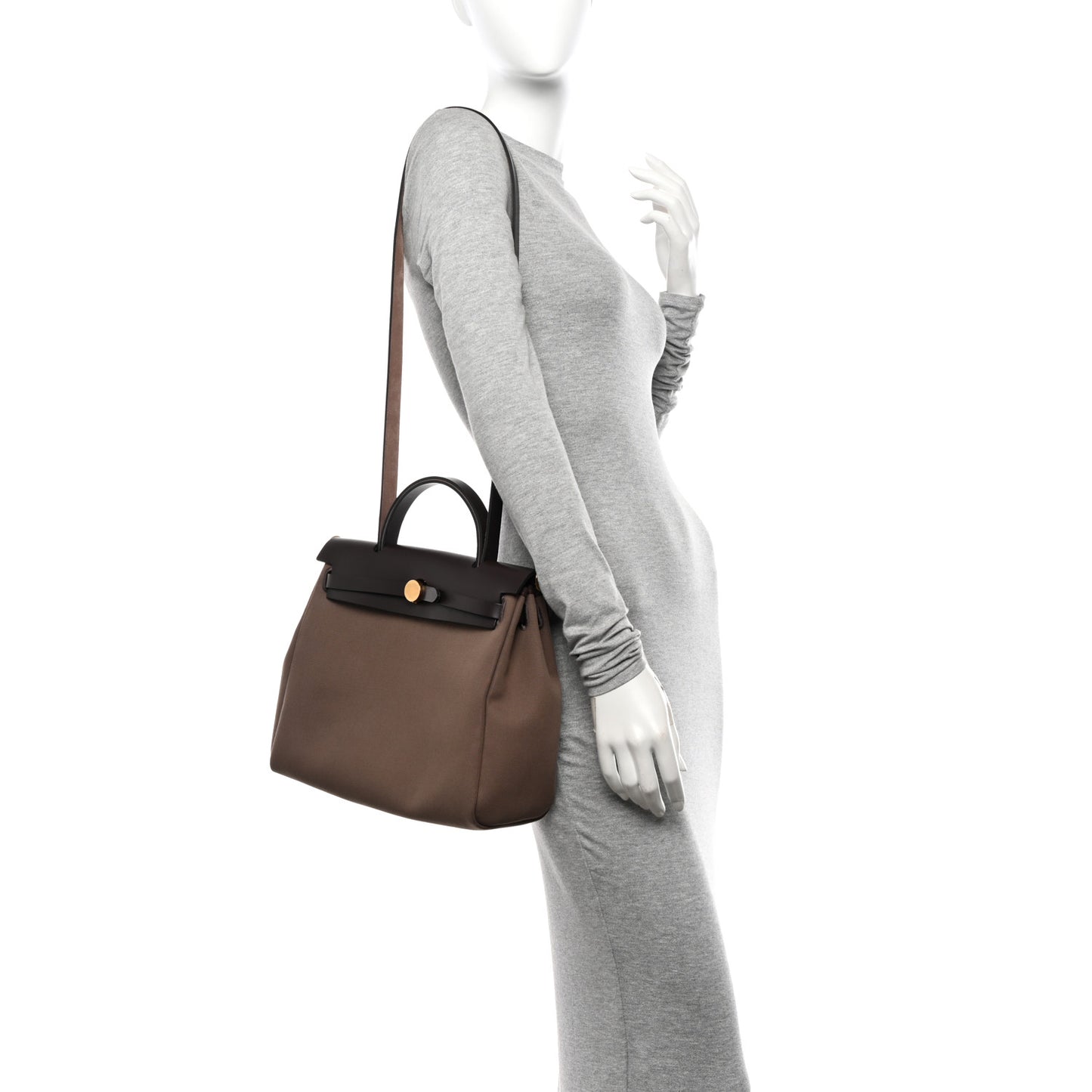 Vache Hunter Toile Herbag Zip Retourne 31 PM Etoupe Ebene