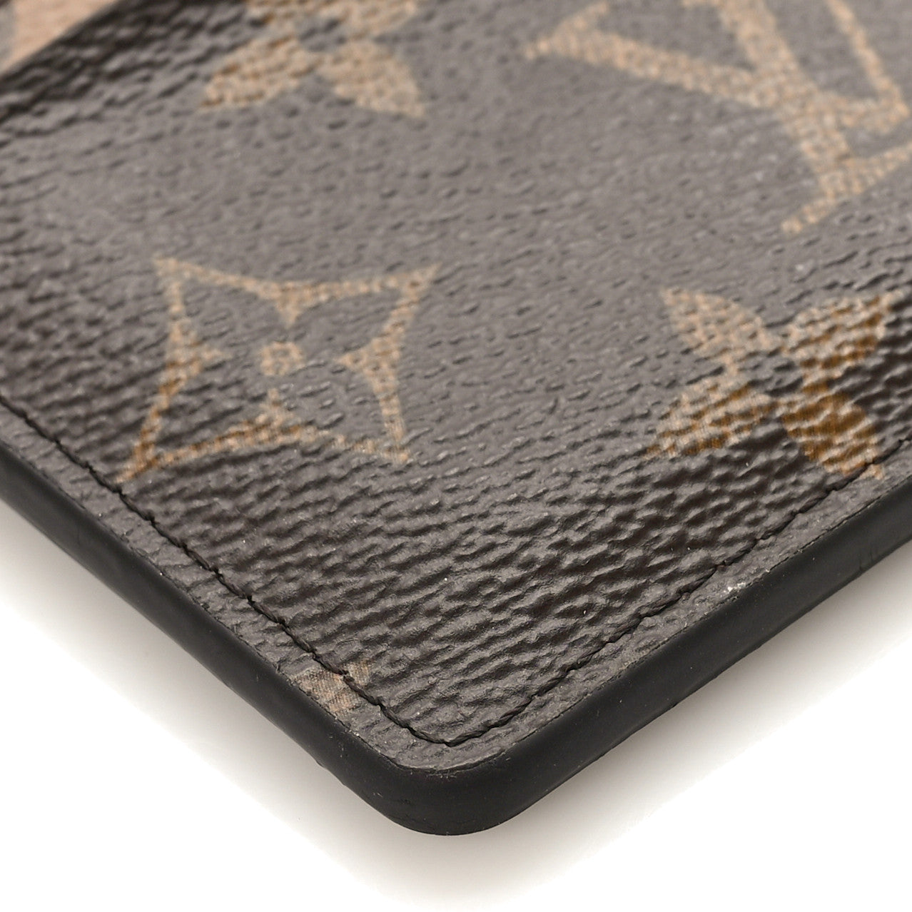 Reverse Monogram Card Holder