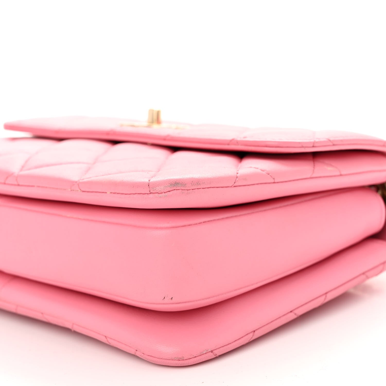 Chanel Lambskin Quilted Small Trendy CC Flap Dual Handle Bag Light Pink 10 of 15