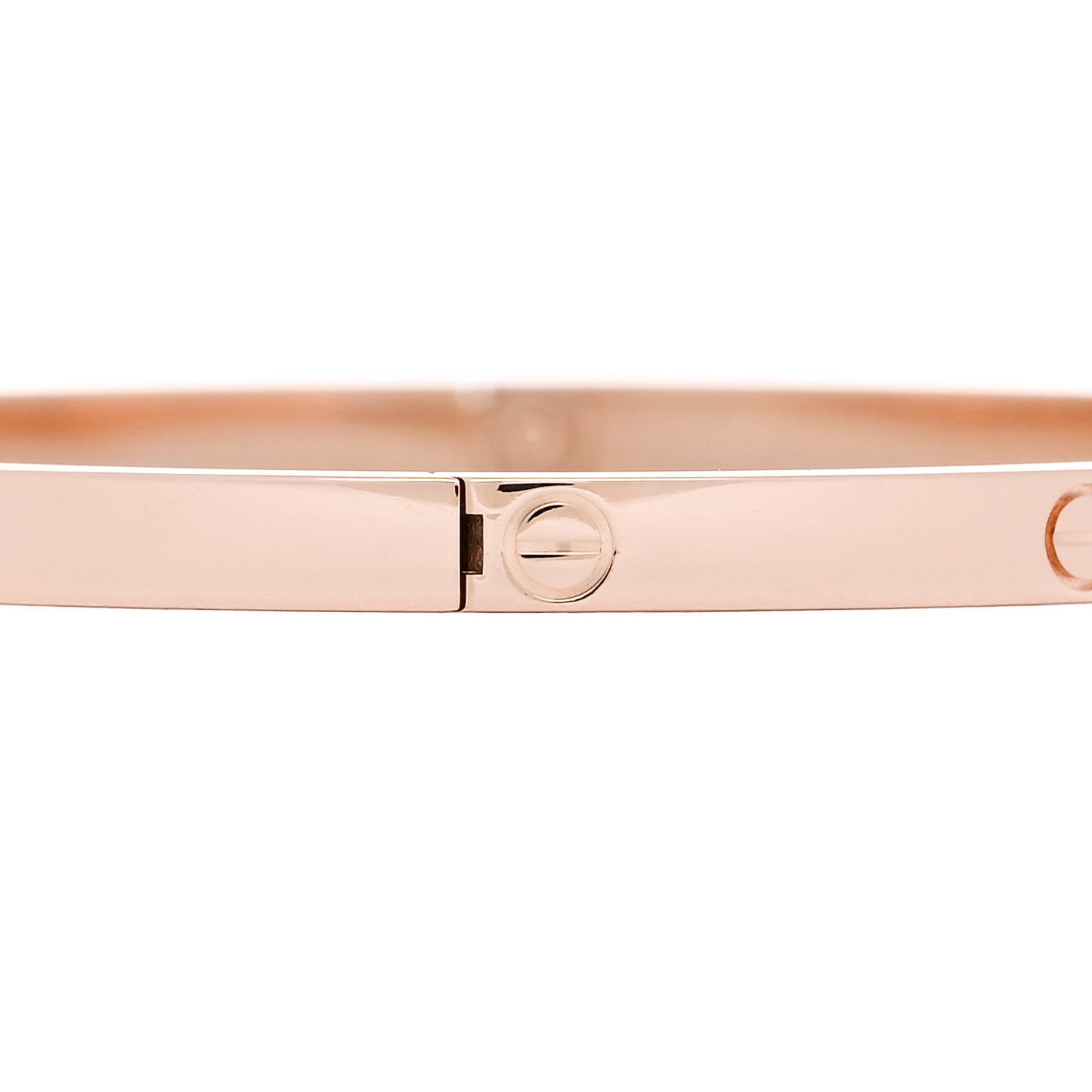 18K Pink Gold Small LOVE Bracelet 19