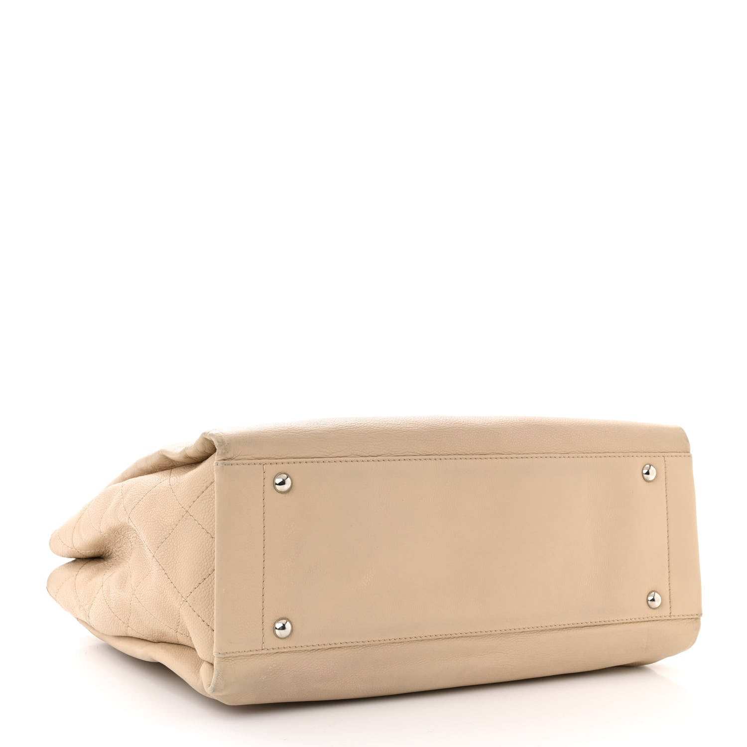 Chanel Caviar Executive Cerf Shopper Tote Beige 4 of 14