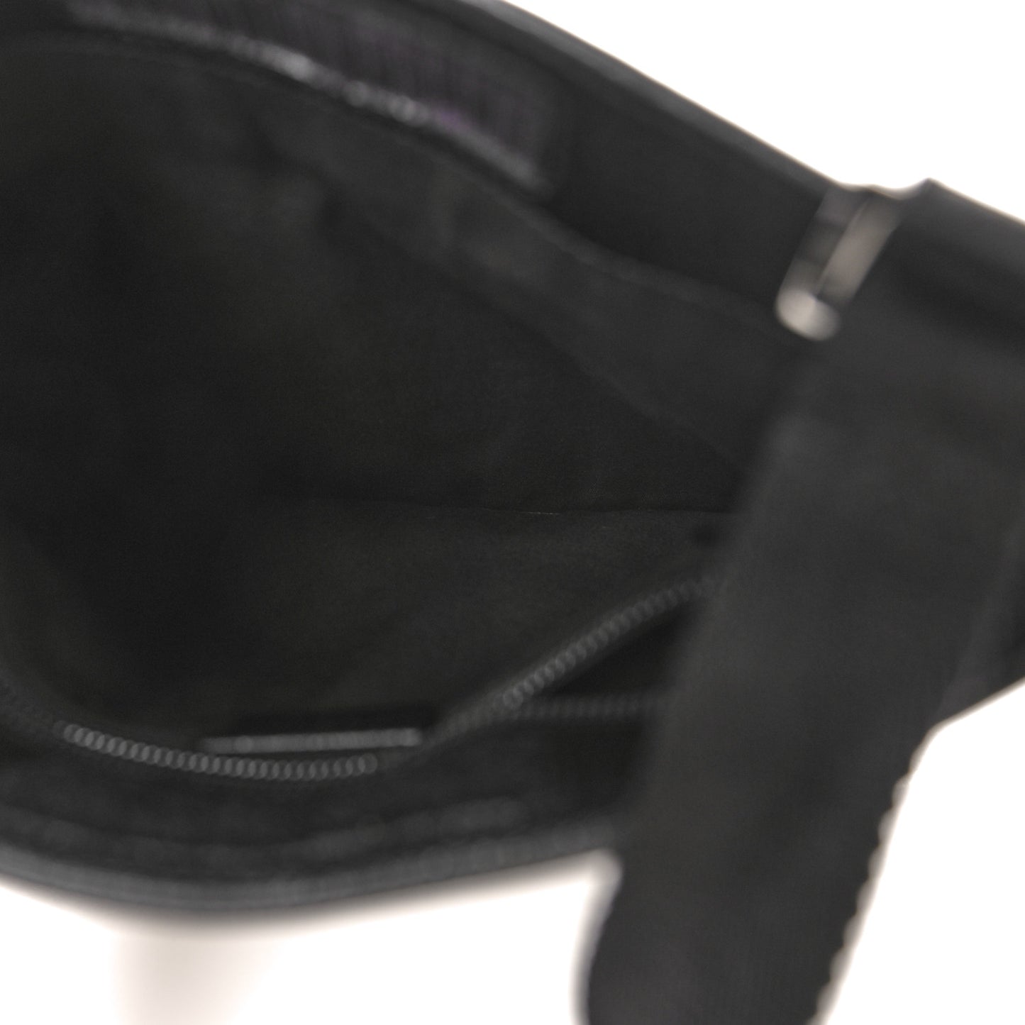 GG Monogram Messenger Crossbody Bag Black