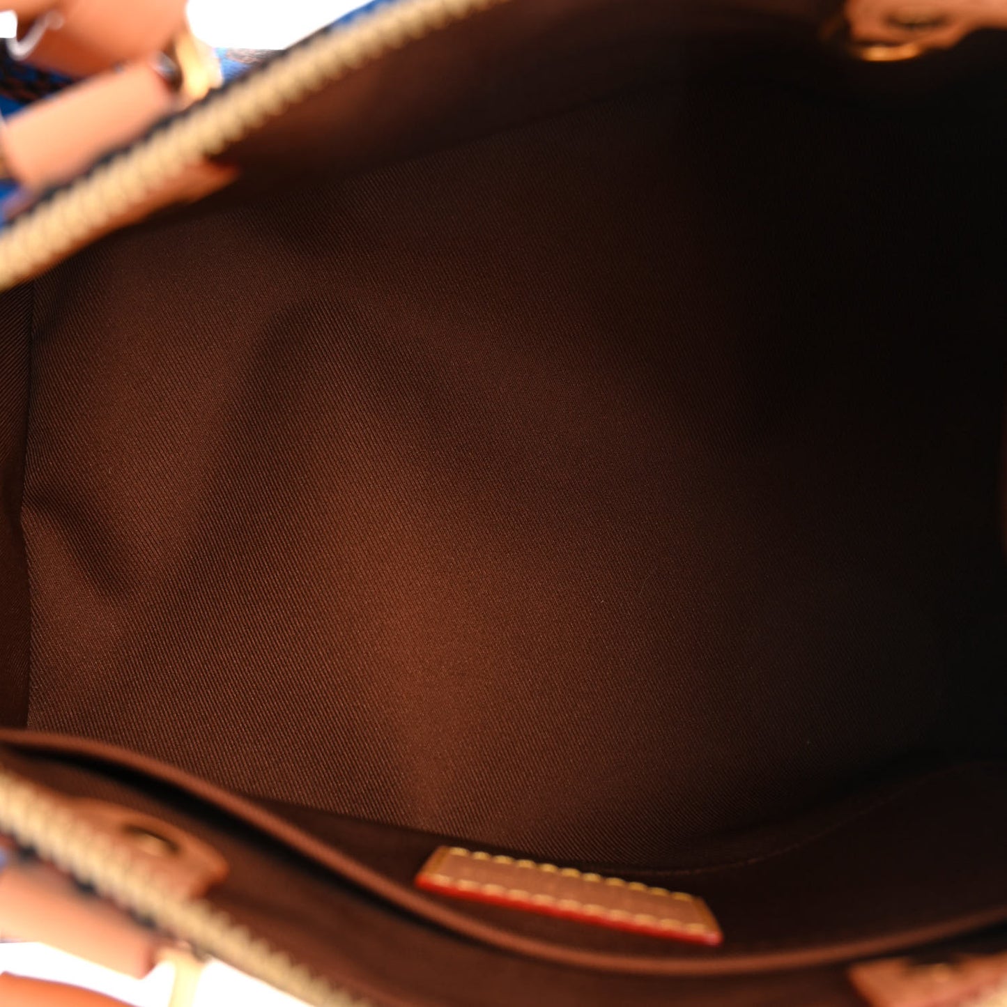 Damier Pop Speedy Bandouliere 25 Blue