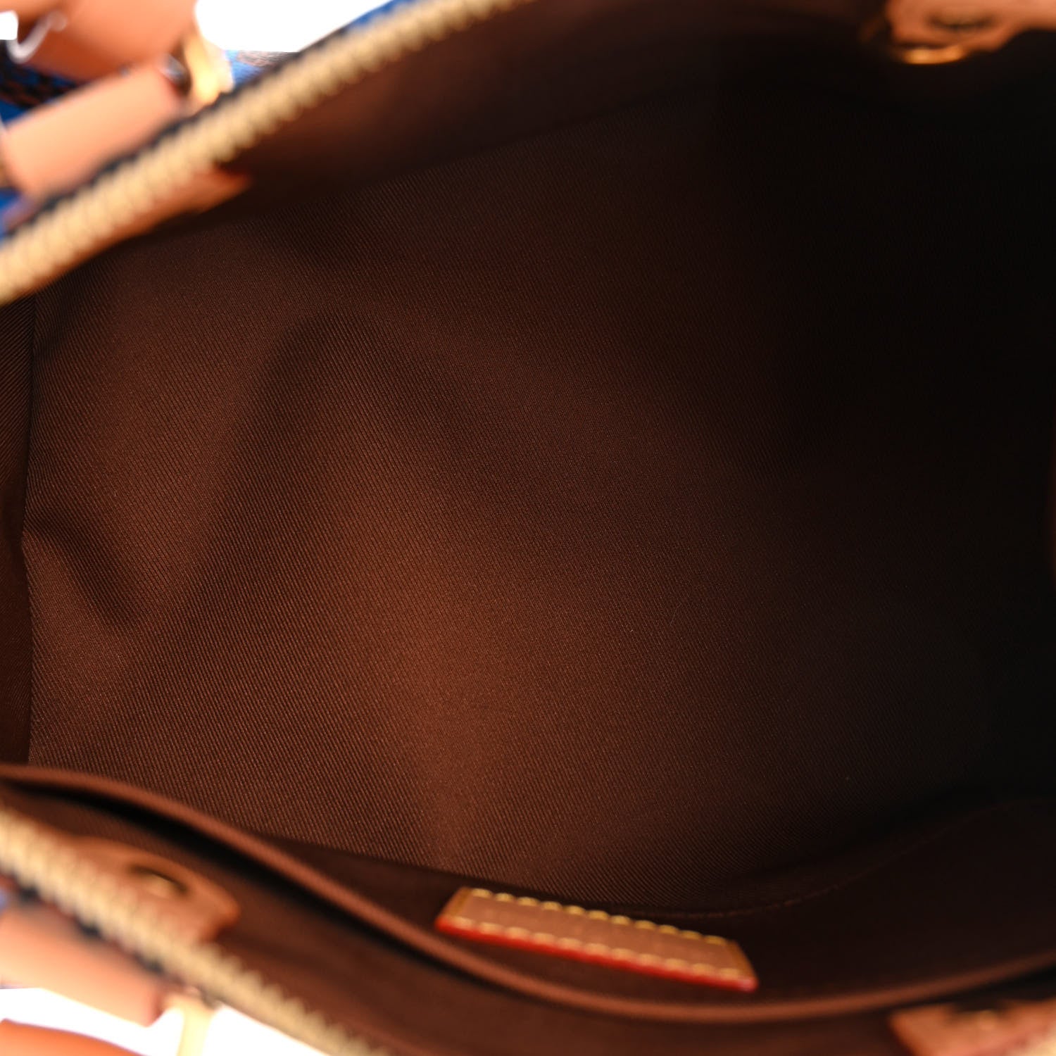 Louis Vuitton Damier Pop Speedy Bandouliere 25 Blue 5 of 10