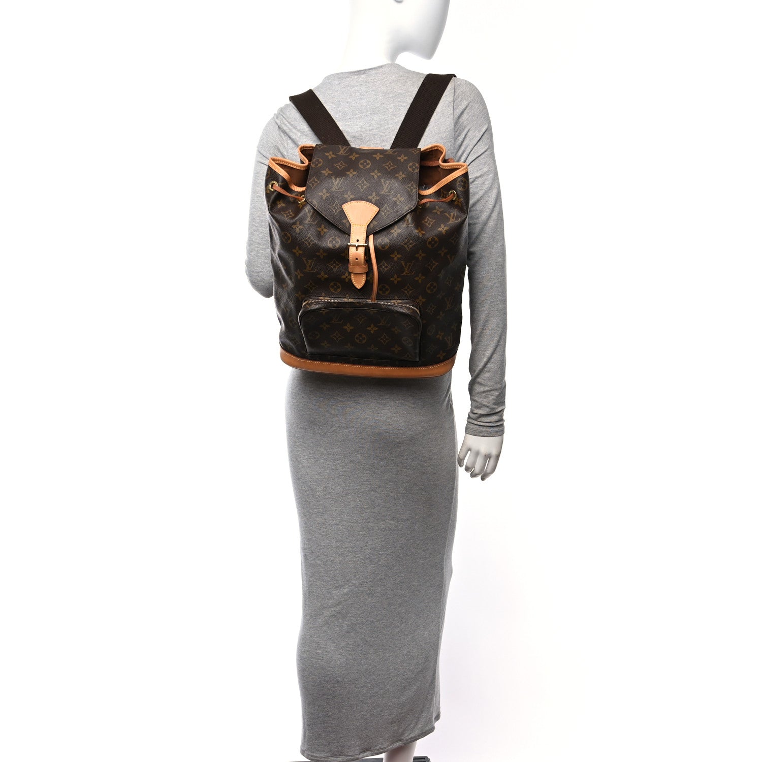 Louis Vuitton Monogram Montsouris GM Backpack 2 of 10
