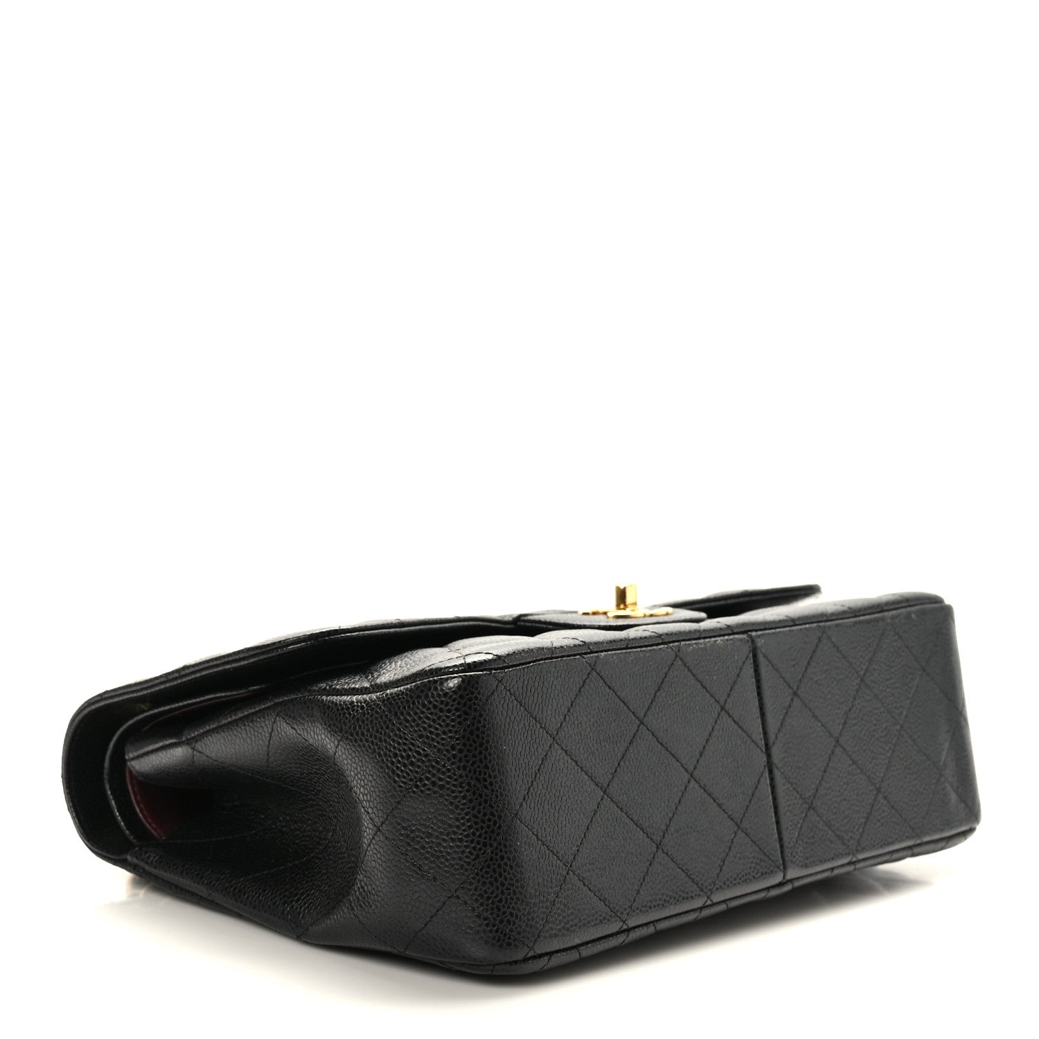 Chanel Caviar Quilted Jumbo Double Flap Black 4 of 9