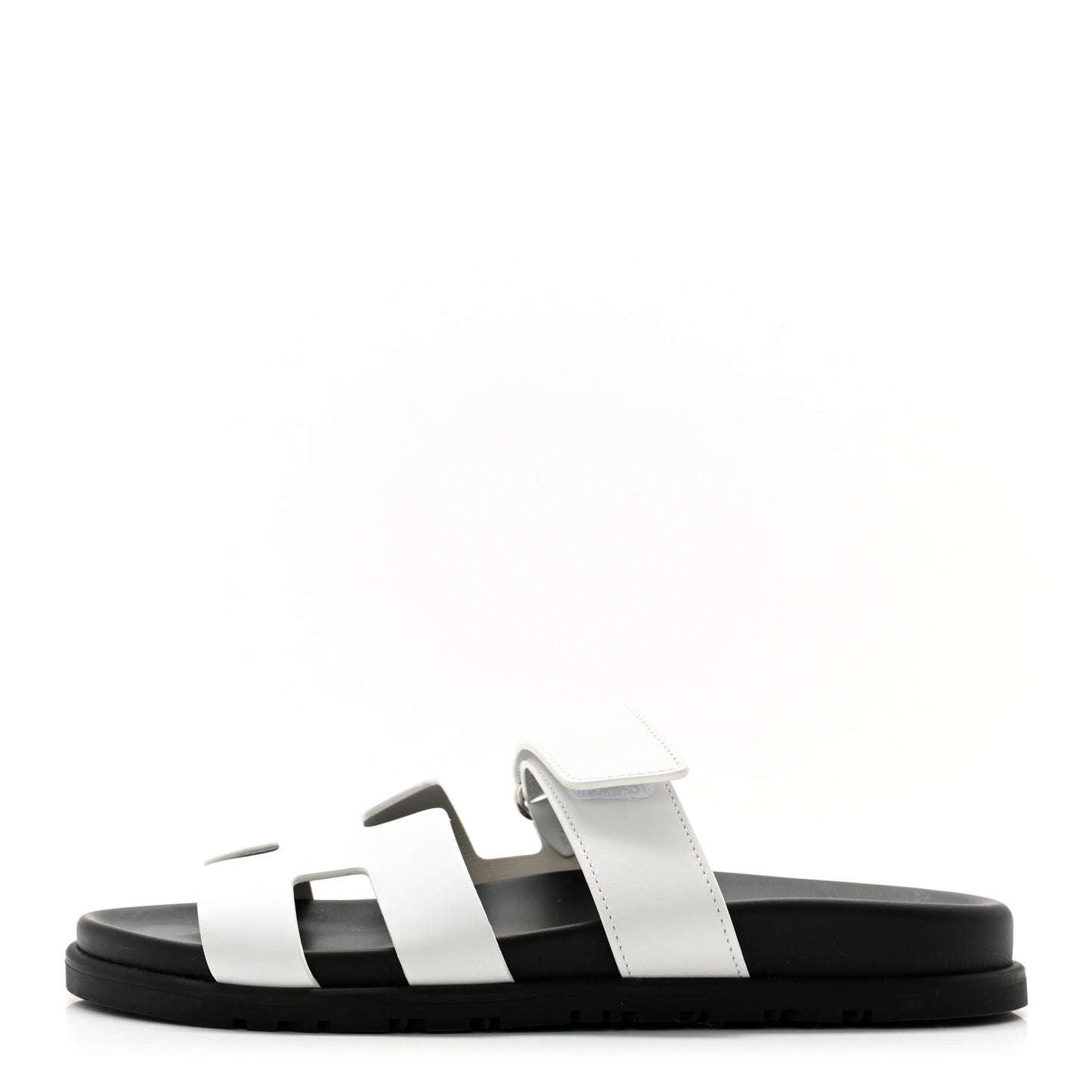 Calfskin Womens Chypre Sandals 37 White
