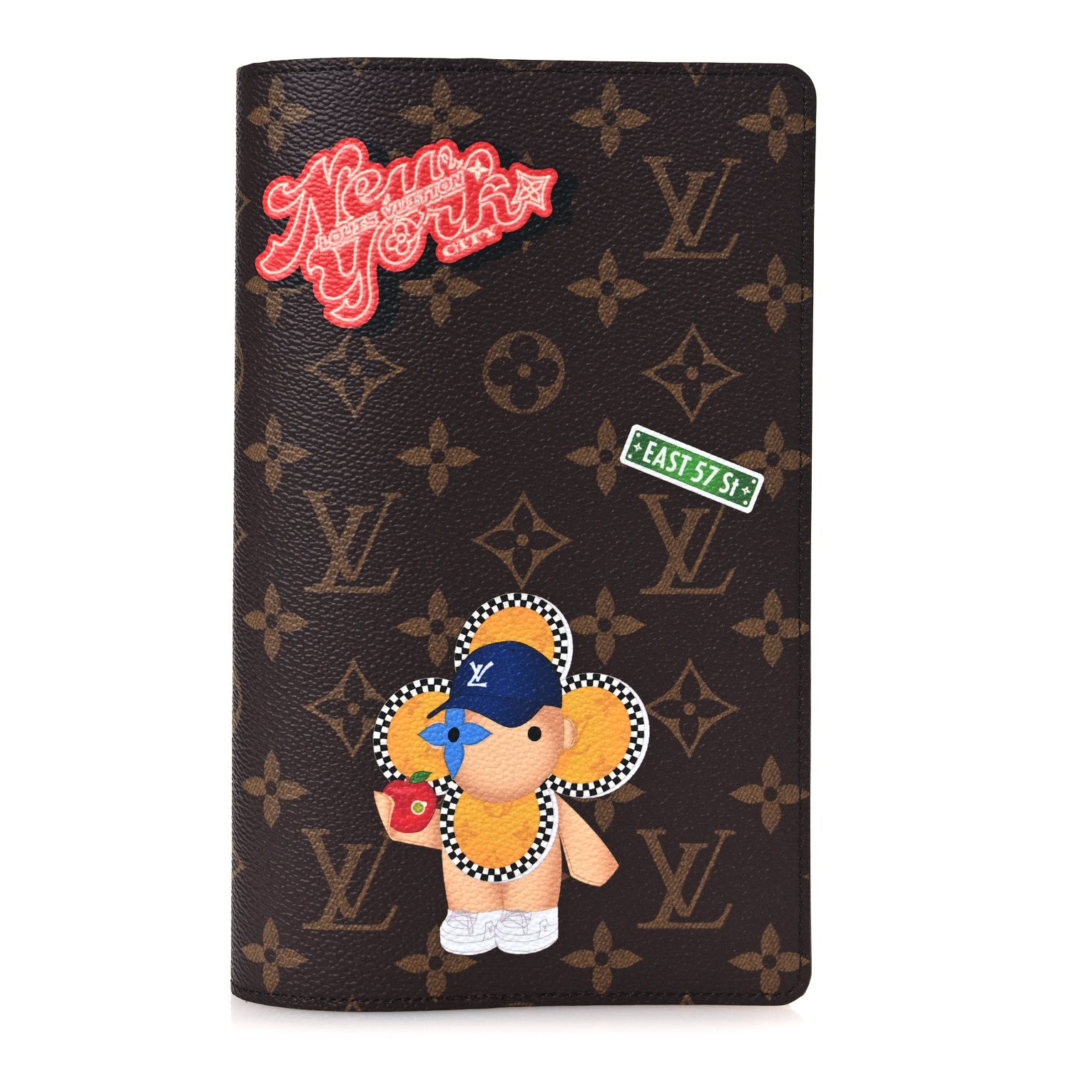 Louis Vuitton Monogram Emily Notebook Cover MM Jaune 1854182