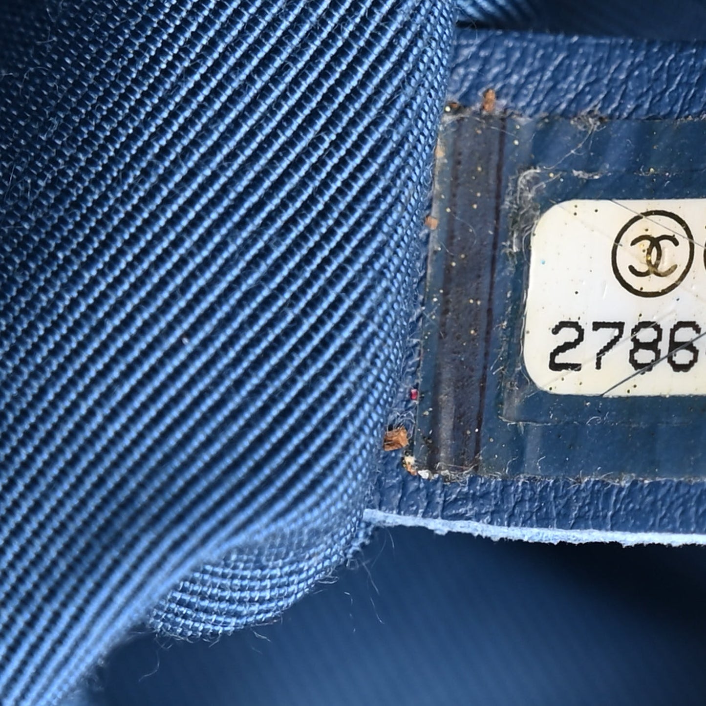 Lambskin Quilted Bi Waist Bag Fanny Pack Blue