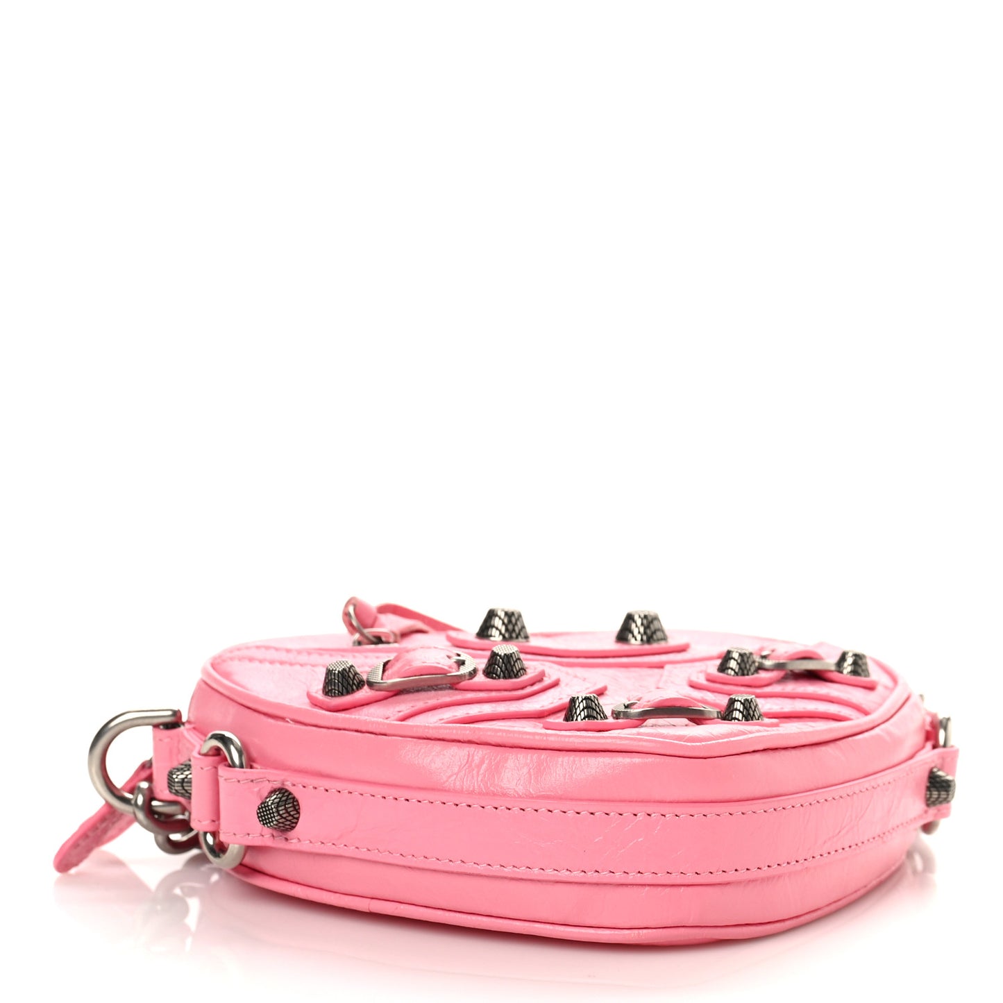 Agneau Arena Mini Le Cagole Heart Bag Sweet Pink