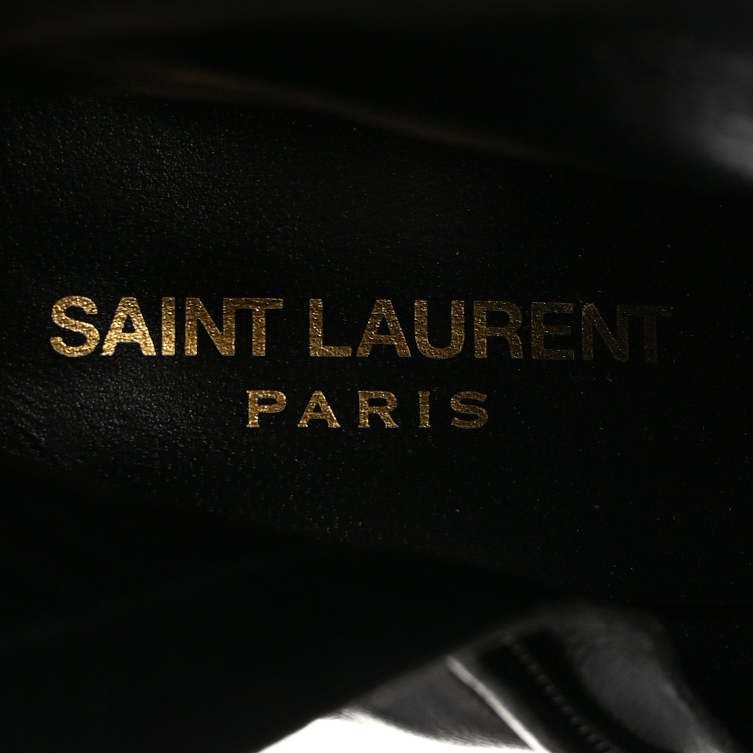 Saint Laurent Nappa Vendome Loulou Ankle Zip Boot 38 Black 7 of 10