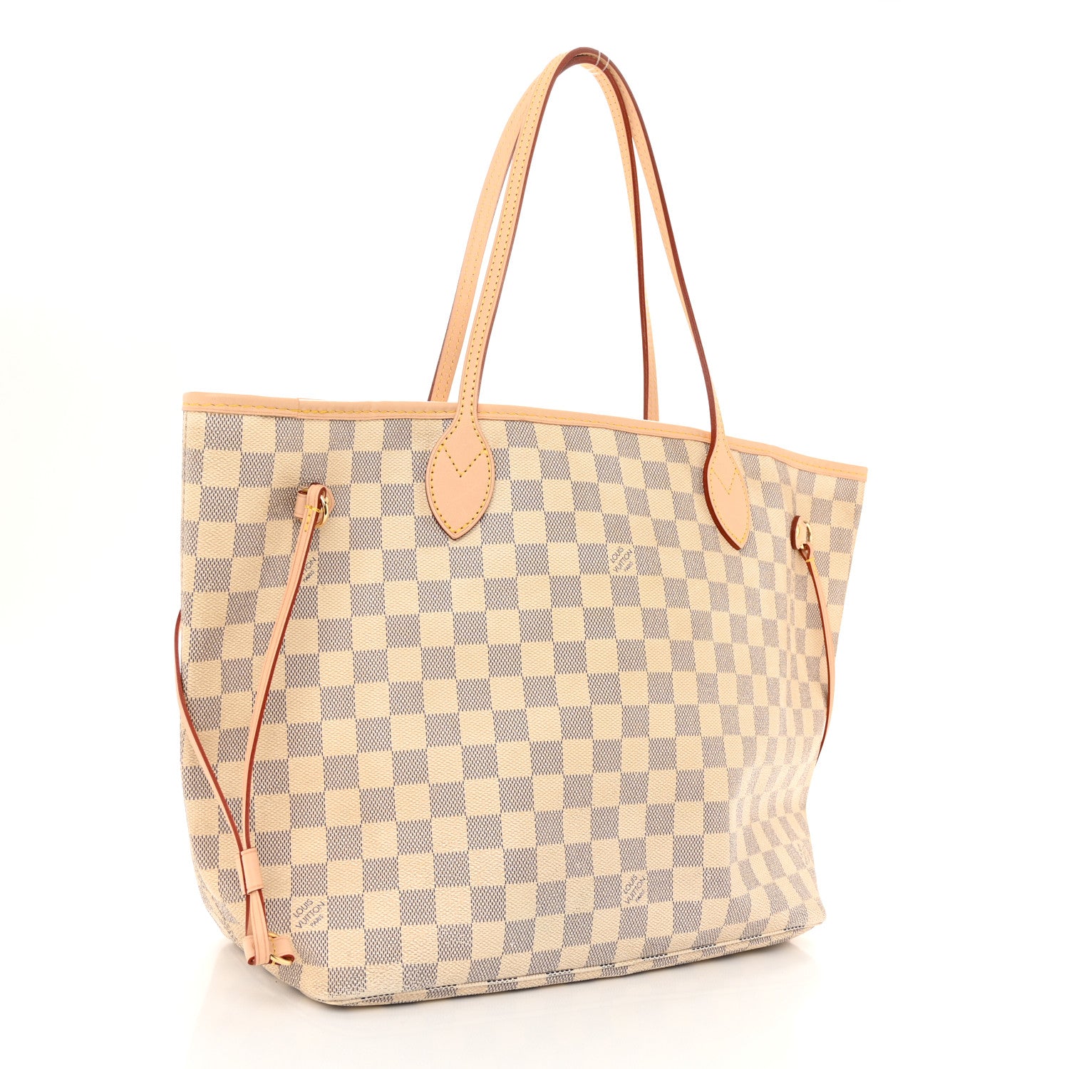 Louis Vuitton Damier Azur Neverfull MM 3 of 11